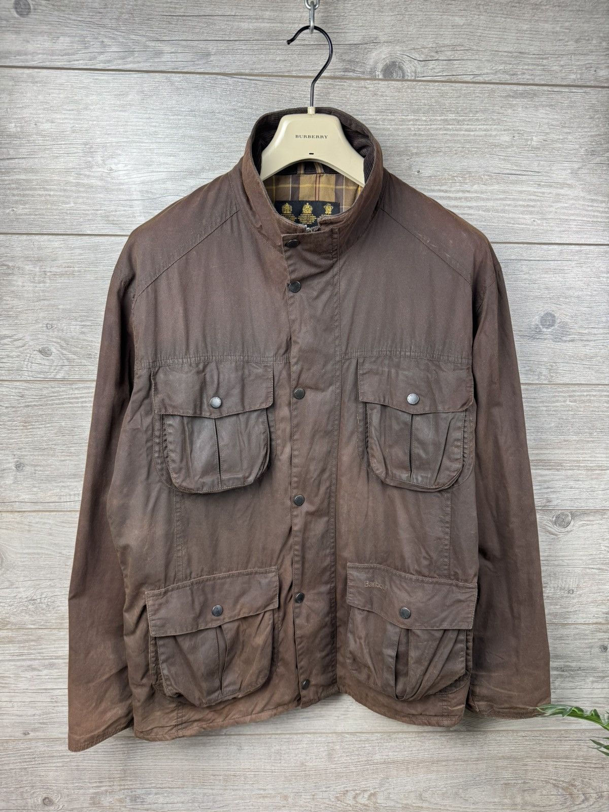 Barbour BARBOUR JACKET VINTAGE A94 FLYWEIGHT WAX UTILITY LARGE Size US L / EU 52-54 / 3 - 13 Thumbnail