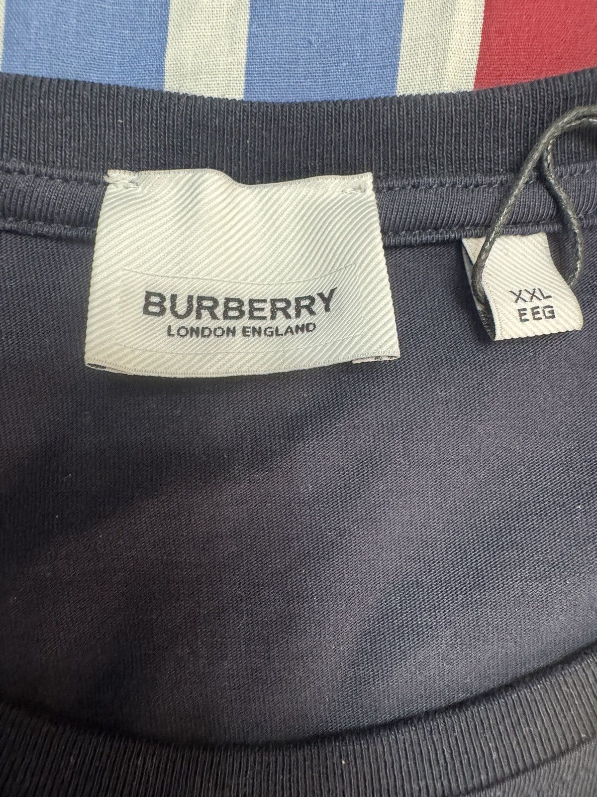 Burberry NWT Burberry Tshirt Size US XL / EU 56 / 4 - 6 Thumbnail
