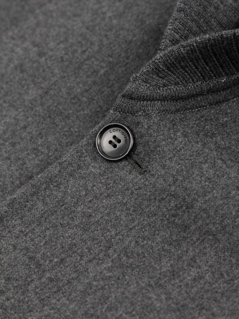 Cortigiani CORTIGIANI Wool gray jacket Size 50R - 7 Thumbnail