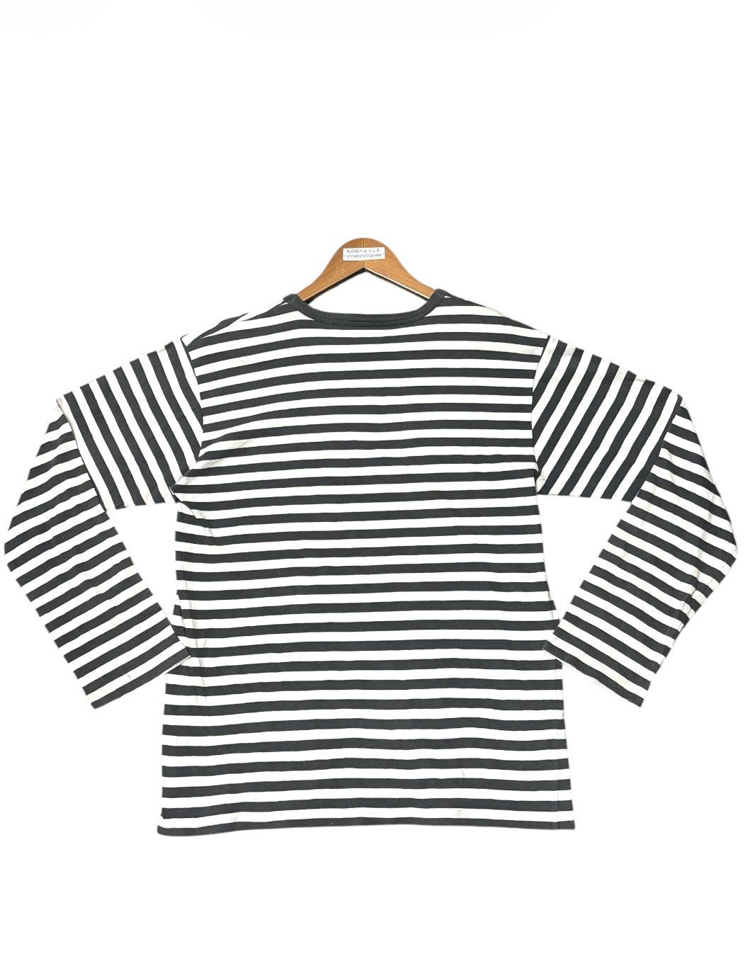 agnes b. VINTAGE AGNES B. STRIPE LONGSLEEVE TEE💥 Size US M / EU 48-50 / 2 - 8 Thumbnail