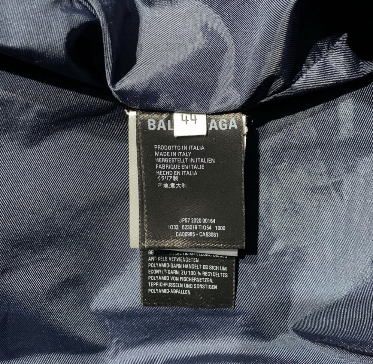 Balenciaga Balenciaga Double B Splicing Jacket2412-Nextarrow Size US S / EU 44-46 / 1 - 3 Thumbnail