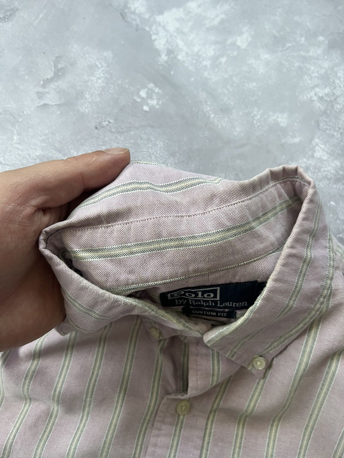 Polo Ralph Lauren Vintage Polo Ralph Lauren Shirt Buttons Long Sleeve Striped Size US XL / EU 56 / 4 - 6 Thumbnail