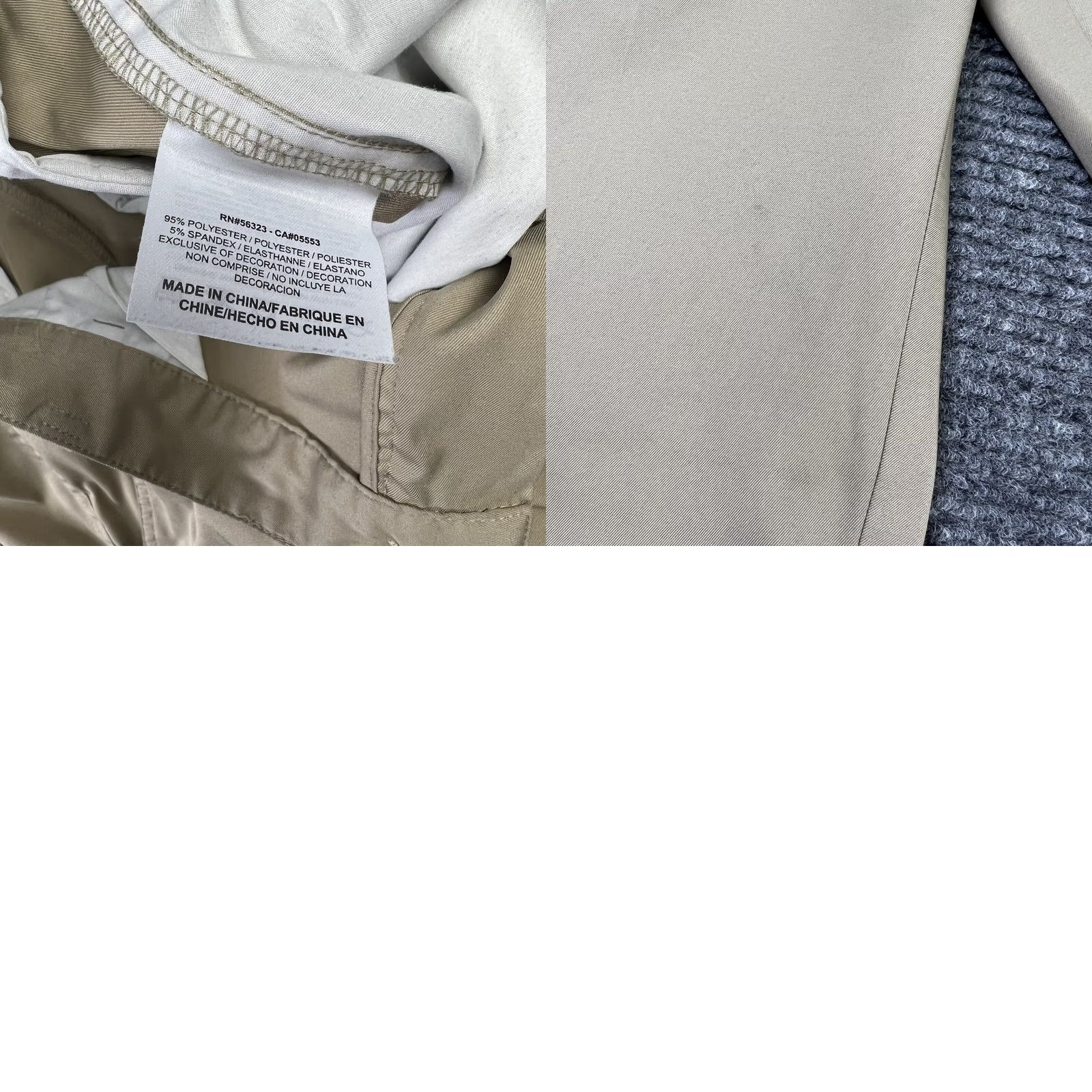 Nike Nike Golf Dri-Fit Tour Performance Khaki Mens Pants 30x30 Chino Style Regular Straight Front Pockets Logo Size US 30 / EU 46 - 8 Thumbnail