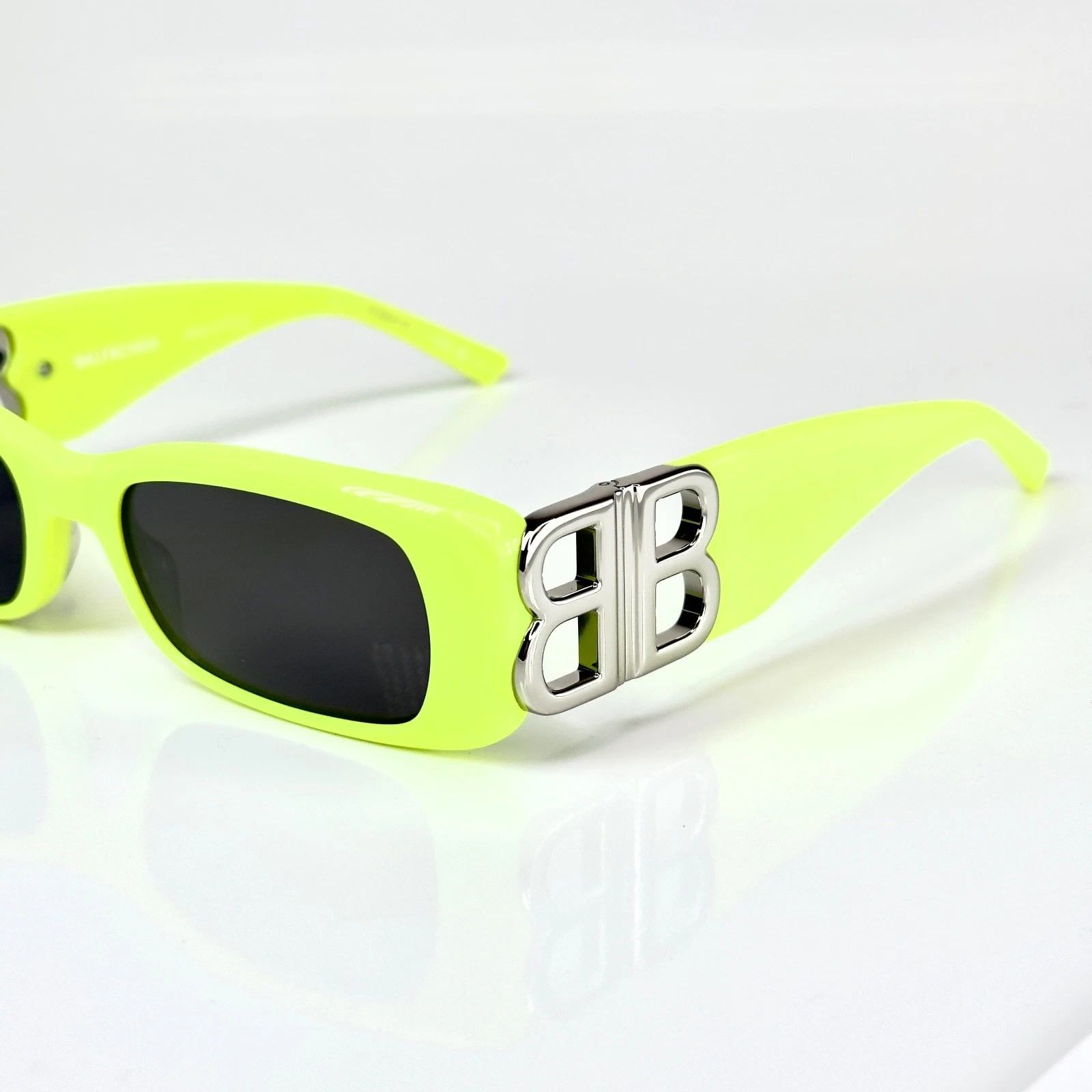 Balenciaga BALENCIAGA BB0096 DYNASTY 0096 008 Fashion Narrow Sunglasses Size ONE SIZE - 8 Thumbnail