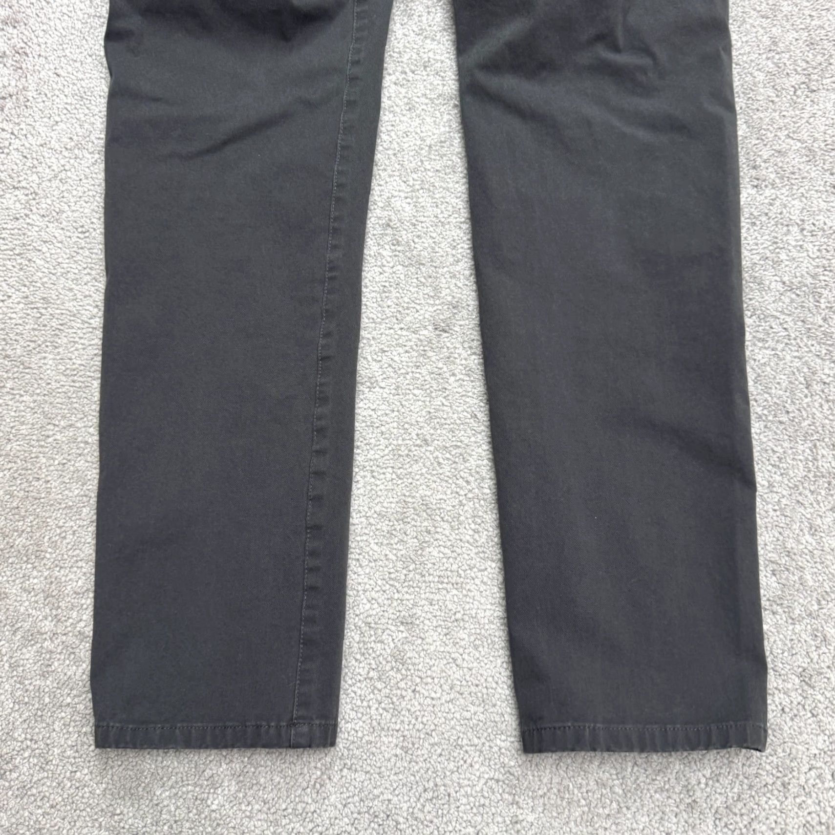 Bonobos Bonobos Slim Taper Chino Pants Mens 32x32 Charcoal Gray Straight Leg Stretch Size US 32 / EU 48 - 4 Thumbnail