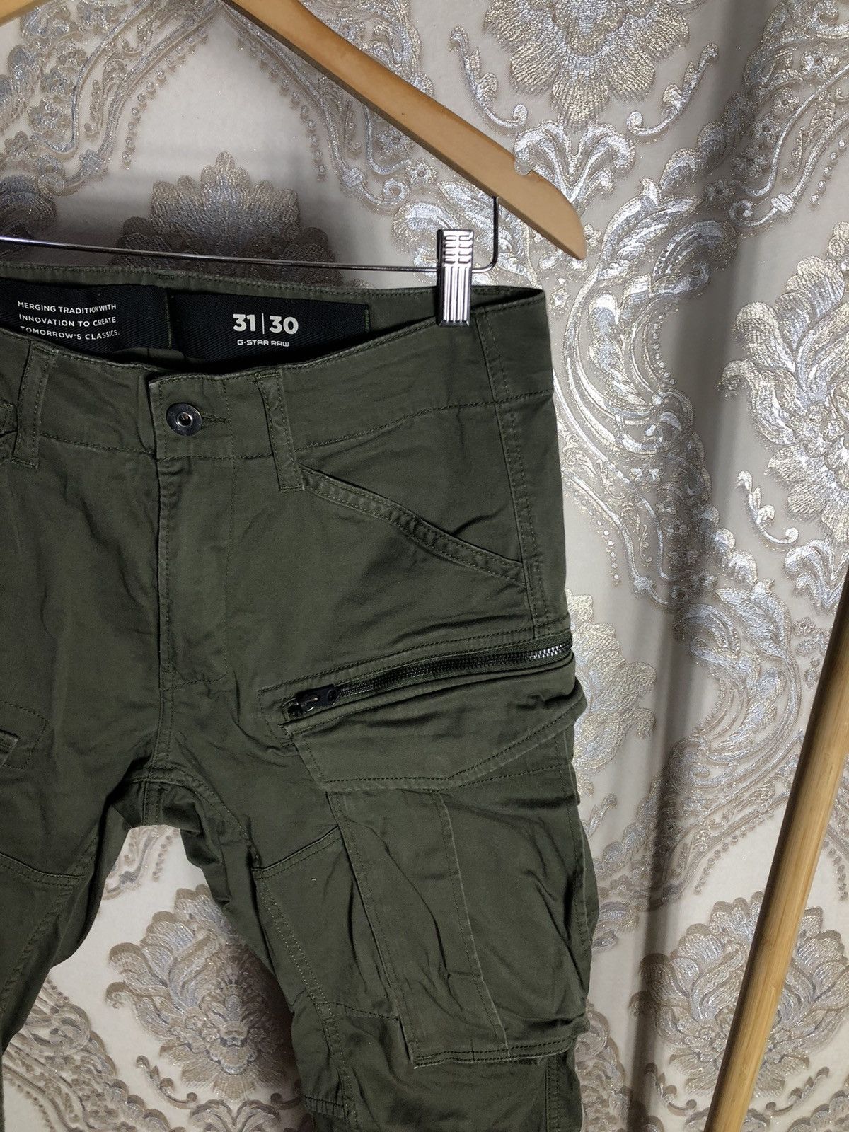 G-Star VERY RARE G STAR RAW MULTIPOCKET JAPAN STYLE PANTS Y2K 90s Size US 31 - 2 Thumbnail