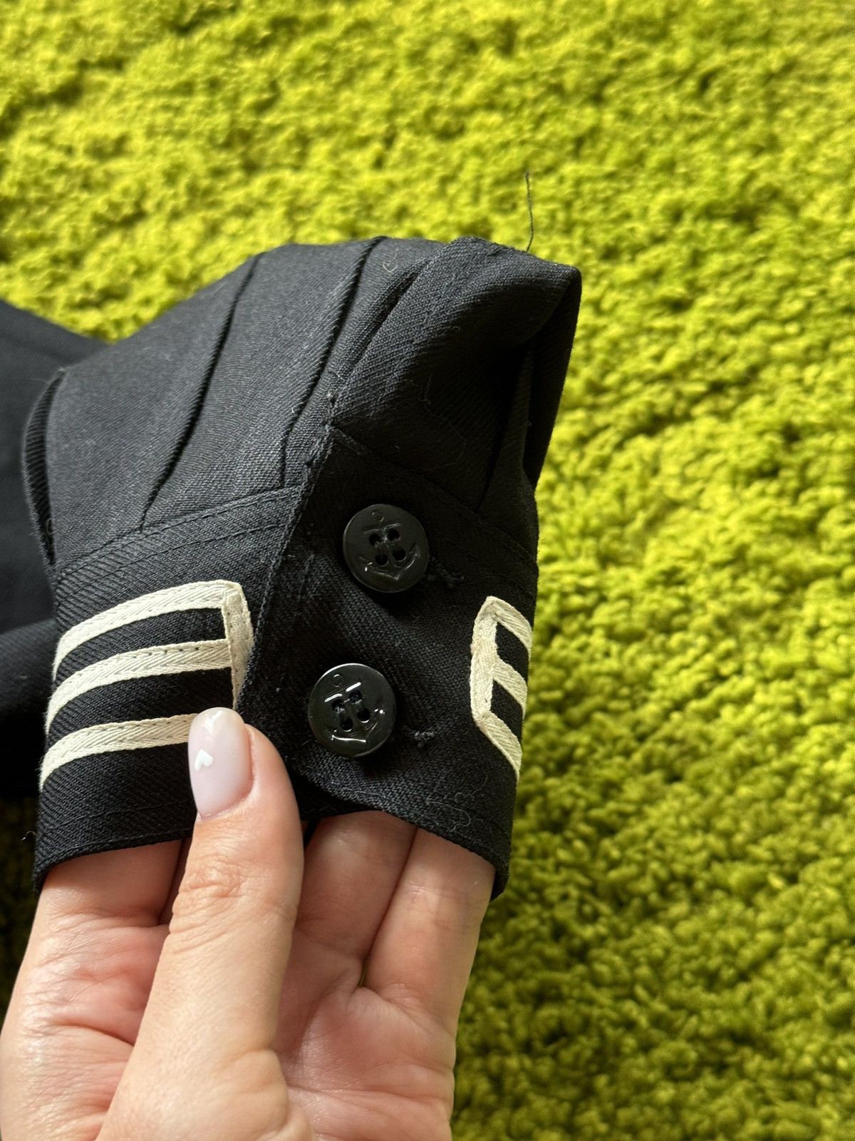 Vintage 🇺🇸 1970s vintage U.S.S Tripoli military army sailor jacket Size US M / EU 48-50 / 2 - 6 Thumbnail