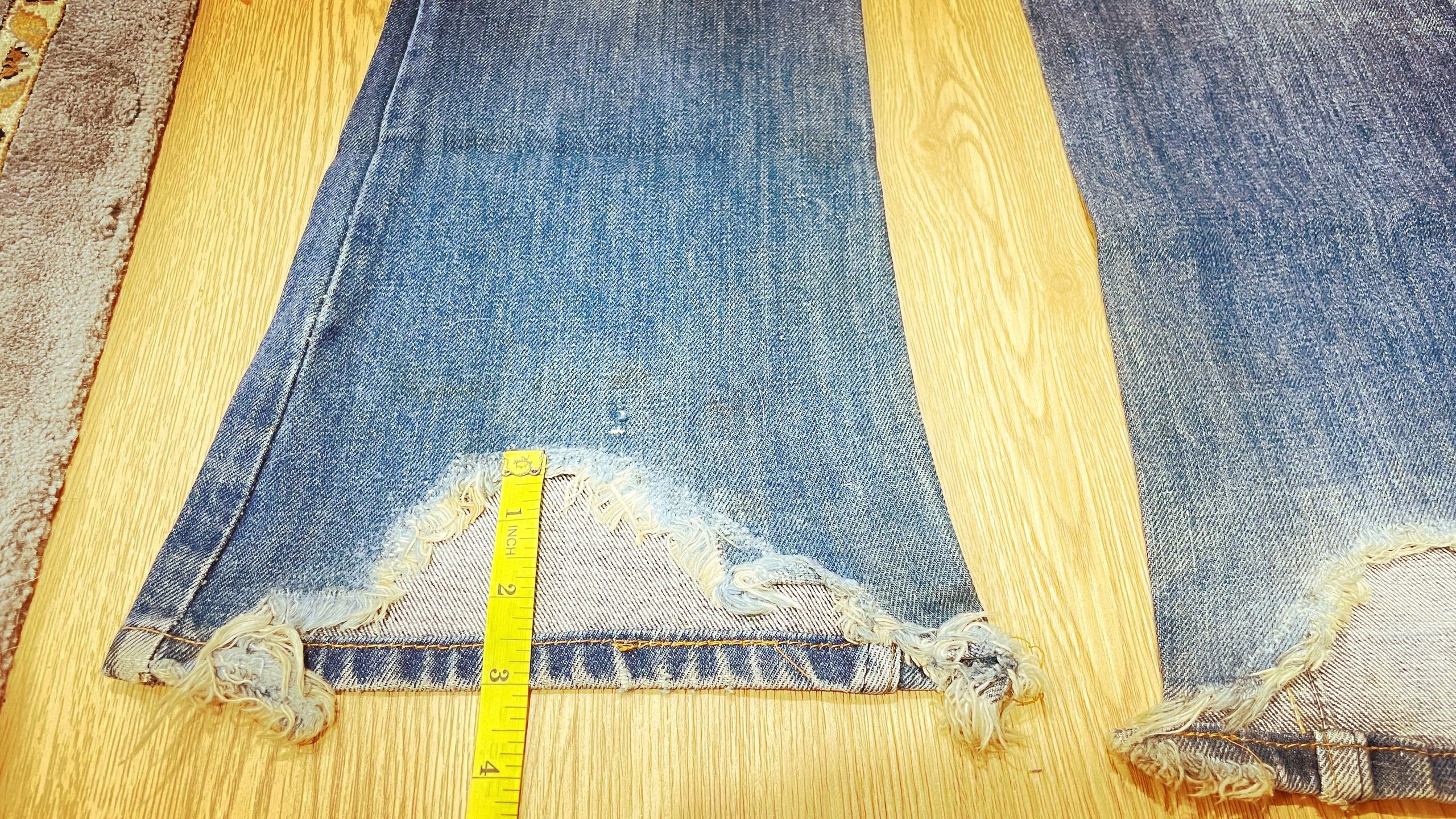 Levi's Levis 646 Jeans Flare Bell Bottom Bootcut TALON USA Size US 28 / EU 44 - 17 Thumbnail