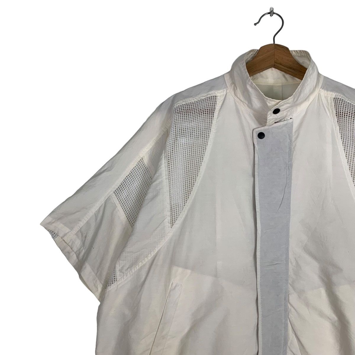 Japanese Brand SUPERIOR Pastime Wear Mesh Short Sleeve Jacket #0375-C17 Size US L / EU 52-54 / 3 - 6 Thumbnail
