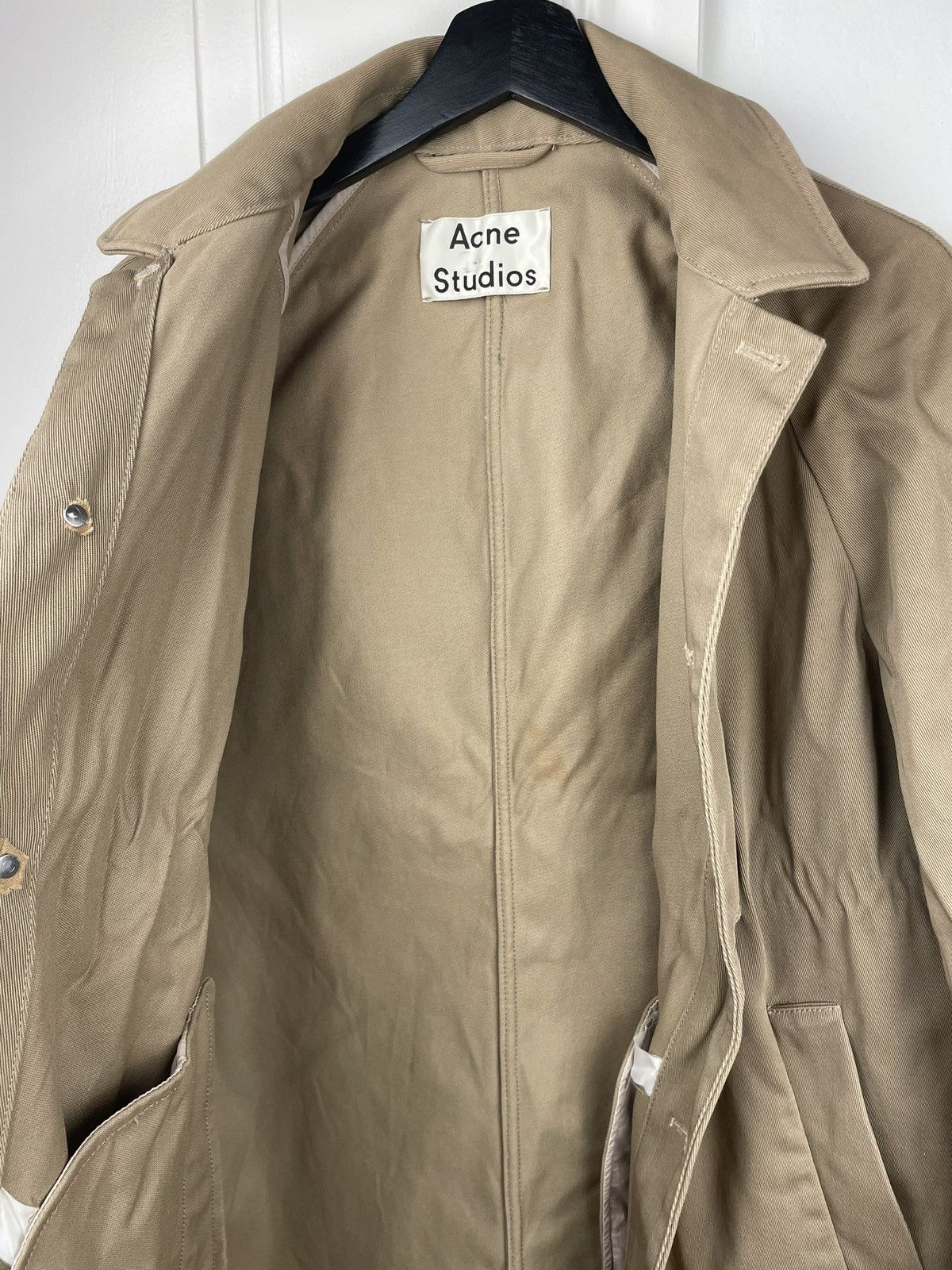 Acne Studios Acne Studios trench coat long robe Size US S / EU 44-46 / 1 - 6 Thumbnail