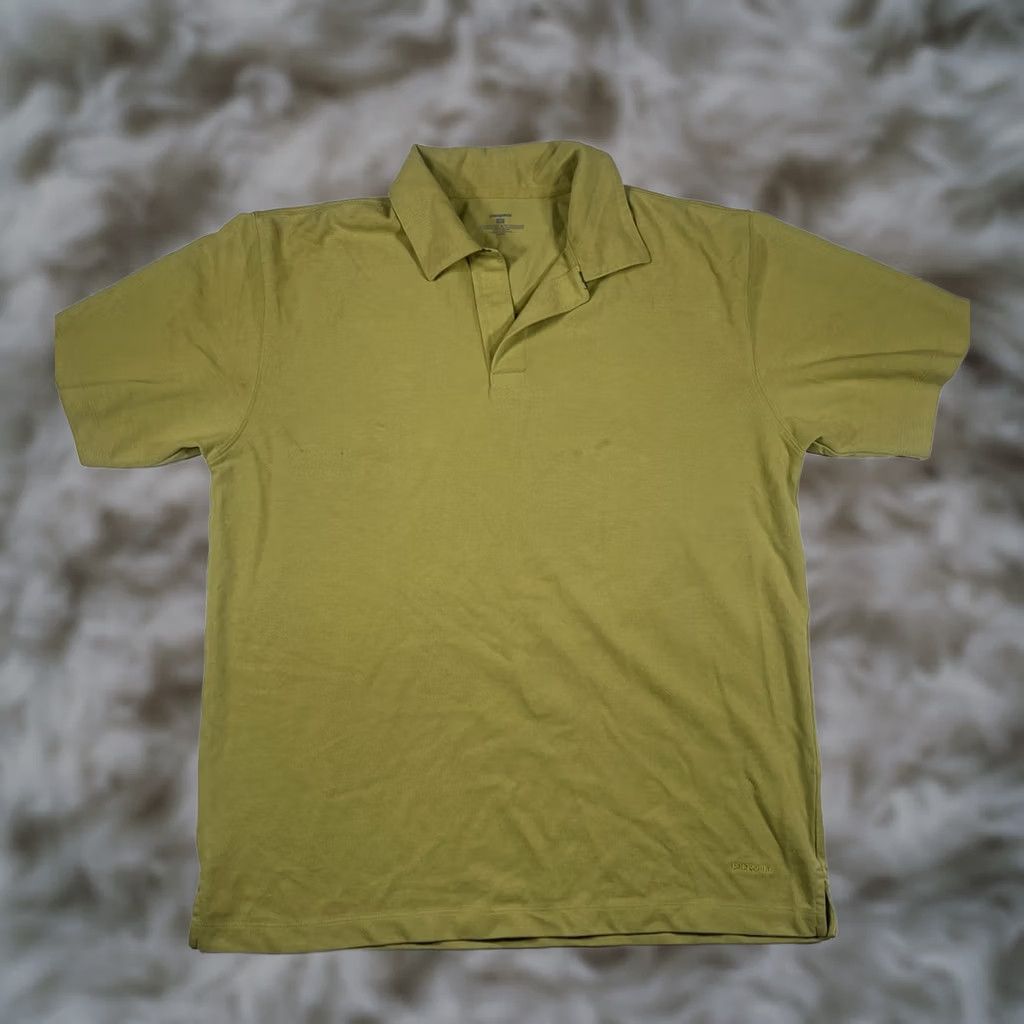 Patagonia Patagonia Polo Golf Tennis Shirt Mens Size M Yellow Solid Collar Short Sleeve Size US M / EU 48-50 / 2 - 1 Thumbnail