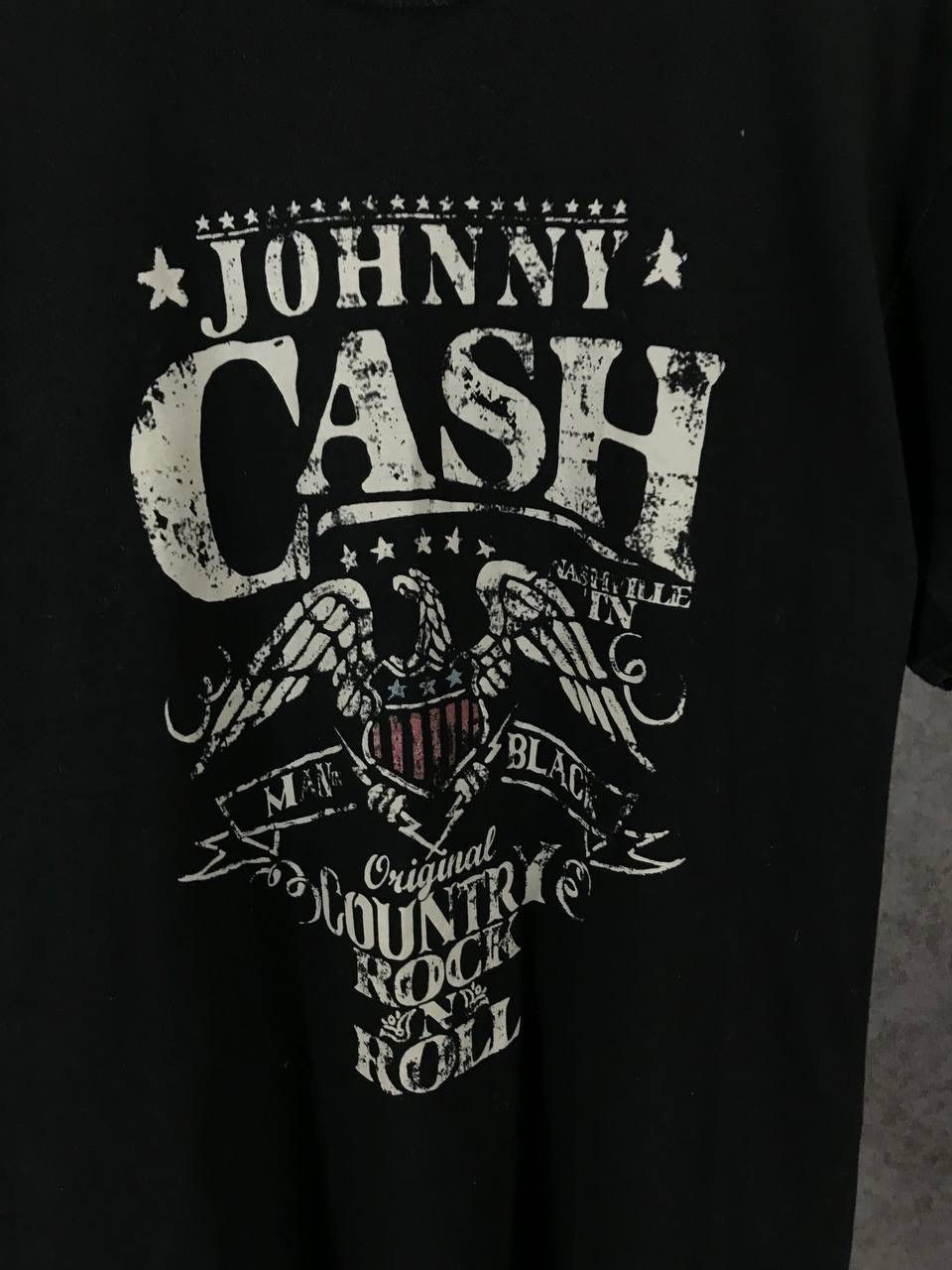 Band Tees Johnny Cash rock band tee Size US XL / EU 56 / 4 - 3 Thumbnail