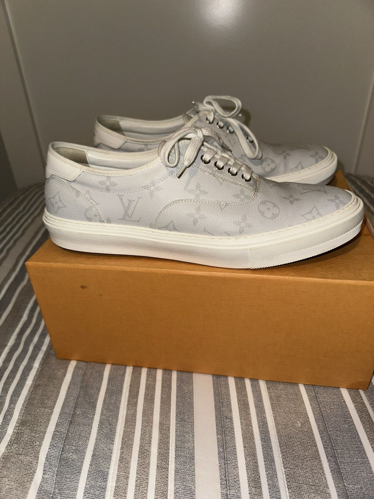 Louis Vuitton Louis Vuitton Trocadero Sneakers Size US 11 / EU 44 - 10 Thumbnail