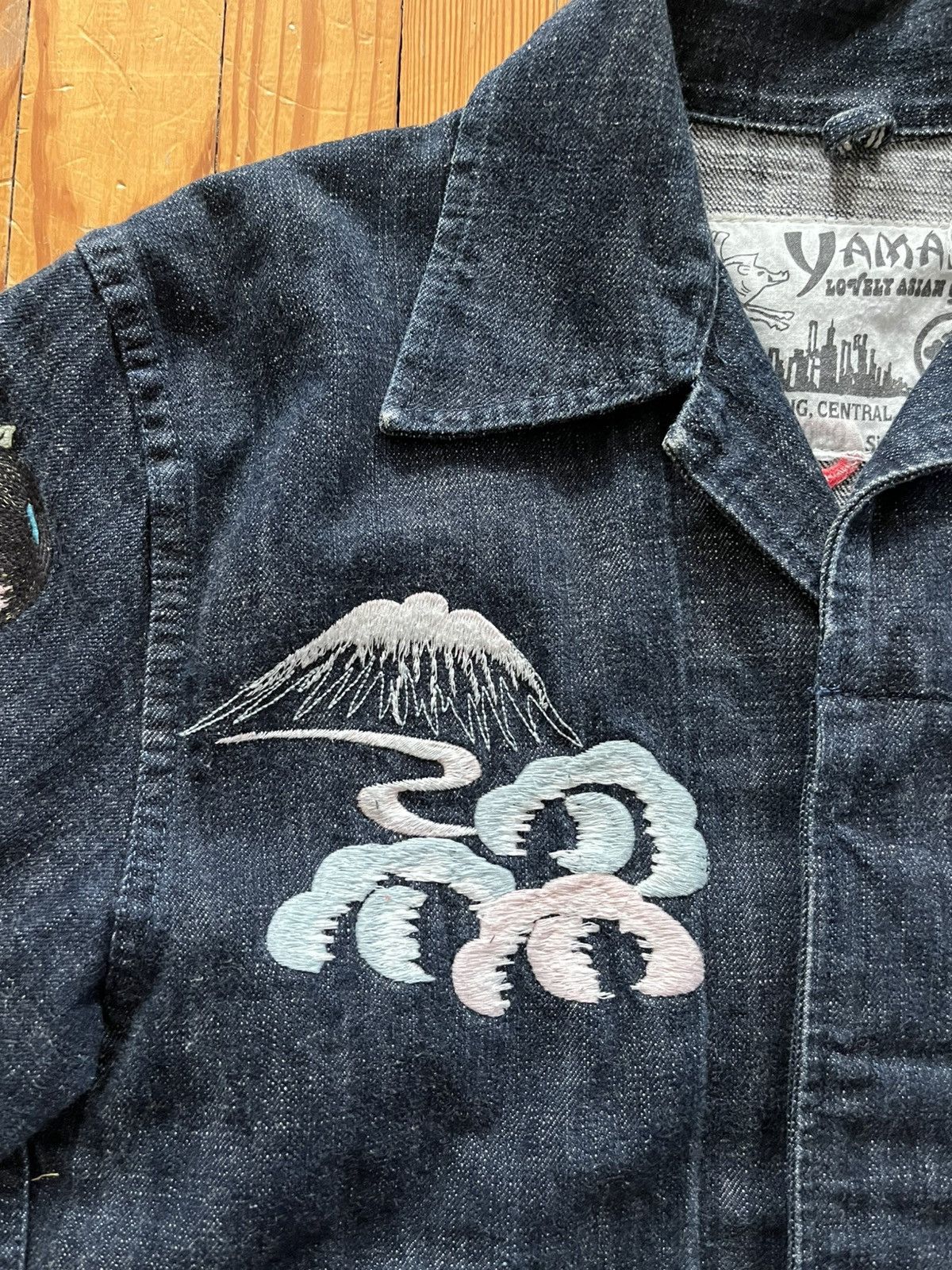 Evisu Vintage Evisu Yamane Embroidered Denim Jacket Selvedge Size US S / EU 44-46 / 1 - 4 Thumbnail