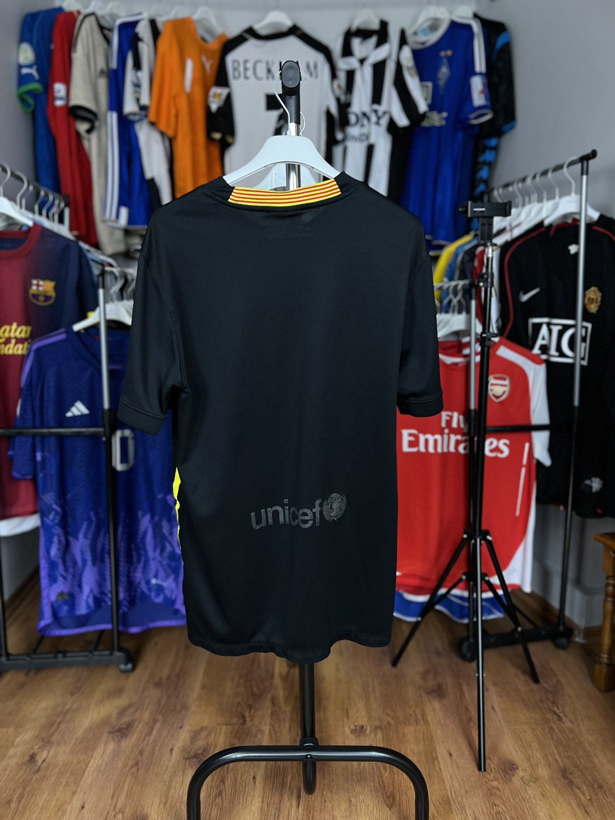 Nike Soccer Jersey Nike Barcelona 2013/14 Black Kit Size US M / EU 48-50 / 2 - 2 Thumbnail