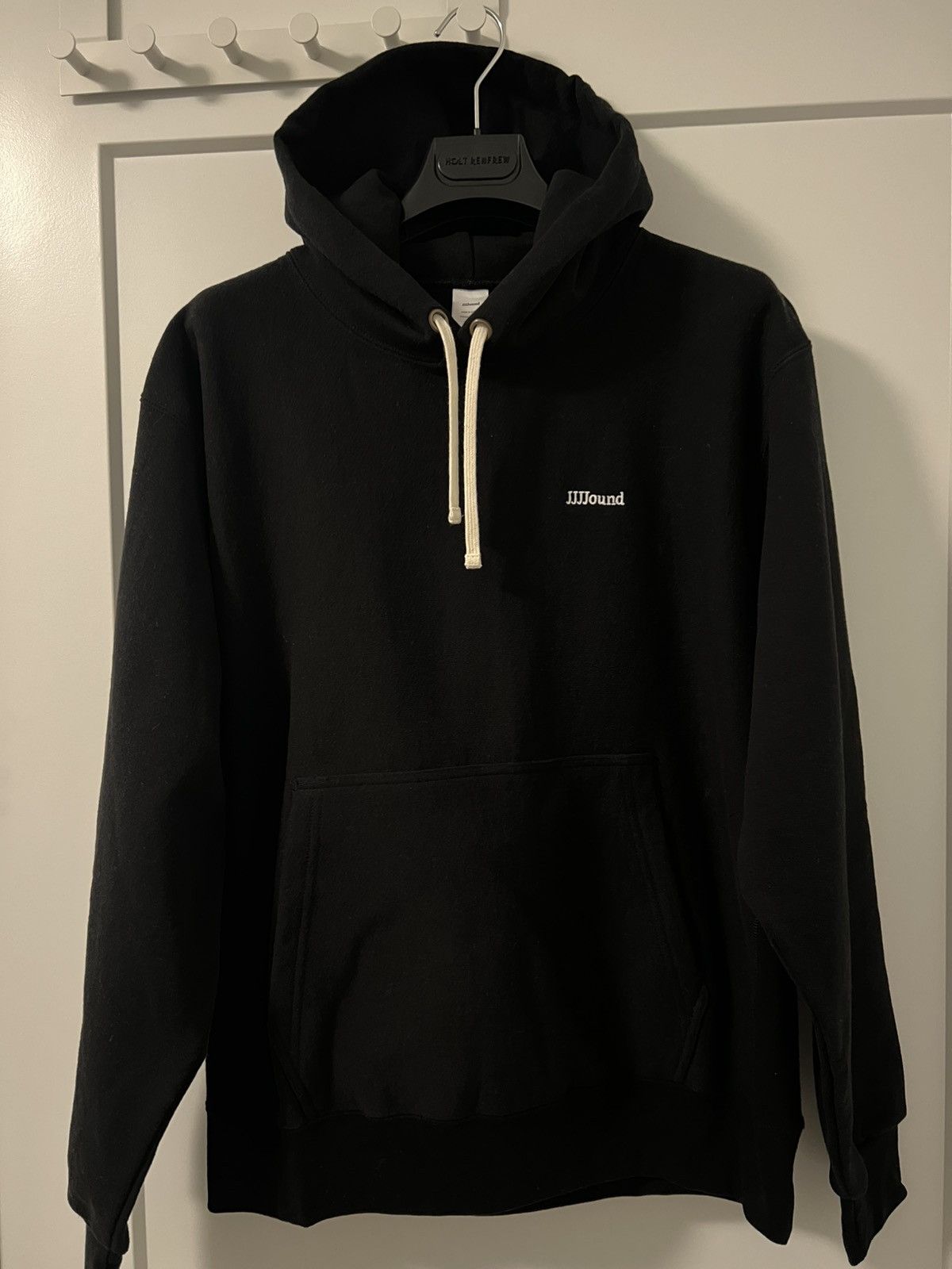 JJJJound M Classic JJJJound Logo Hoodie Sweatshirt Black Size US M / EU 48-50 / 2 - 1 Thumbnail