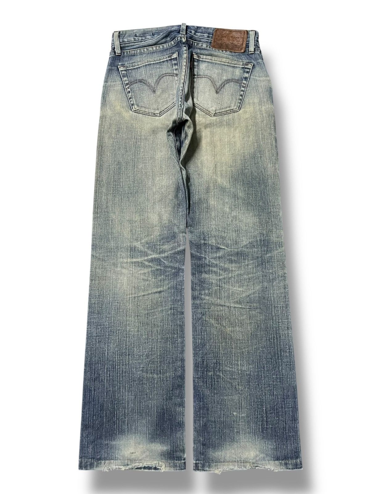 Levi's Vintage Levi’s 505 Premium - Faded Mud Wash,Distressed Denim Size US 30 / EU 46 - 3 Thumbnail