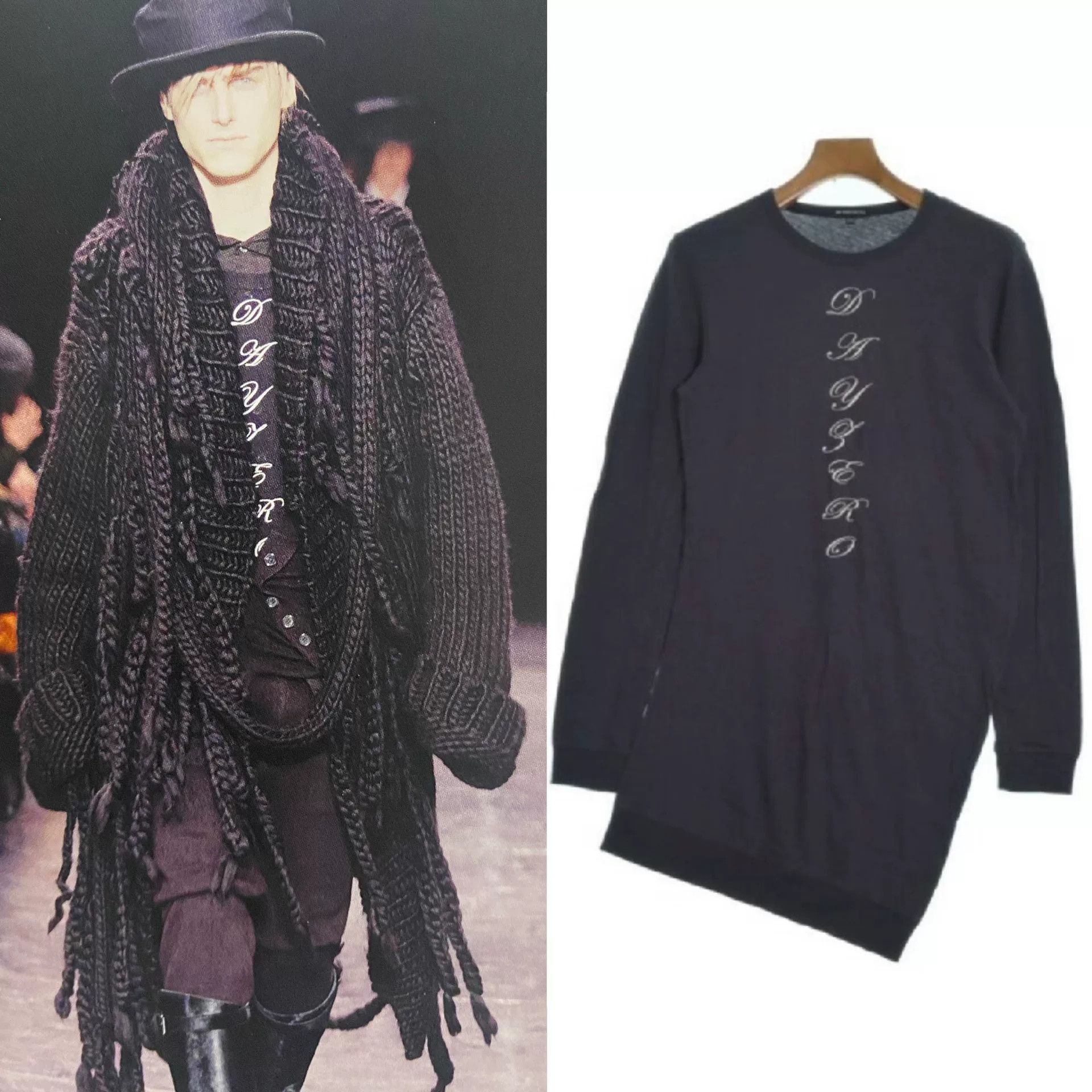 Ann Demeulemeester Ann Demeulemeester Fall 2009 Knit Sweater Size US M / EU 48-50 / 2 - 1 Thumbnail
