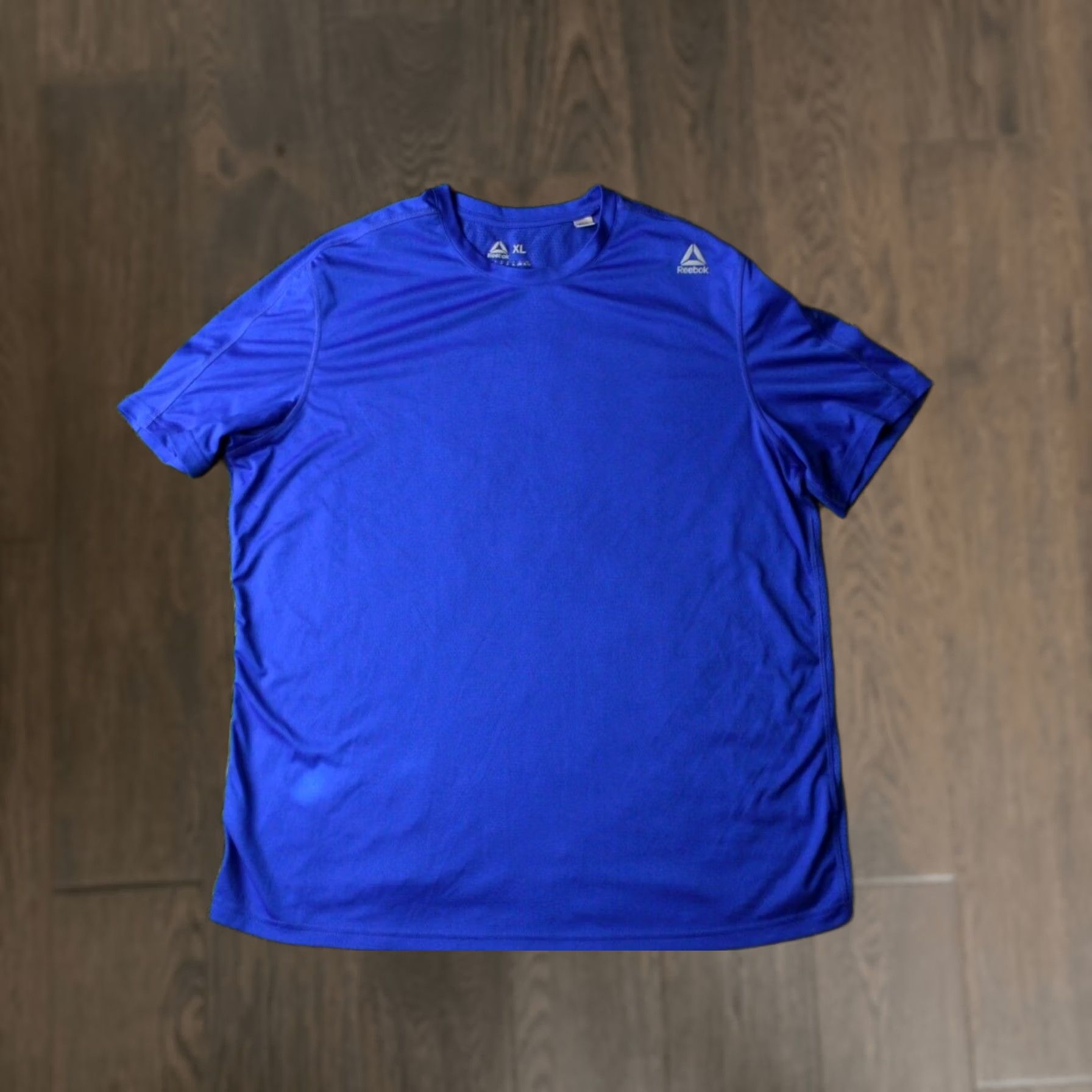 Reebok REEBOK PERFORMANCE ORIGINAL MEN T-SHIRT CASUAL SLEEP SHIRT TEE JERSEY XL BLUE Short Sleeve Slim Polyester 100% Shirt Men XL Blue T-Shirt 2018 Size US XL / EU 56 / 4 - 1 Thumbnail