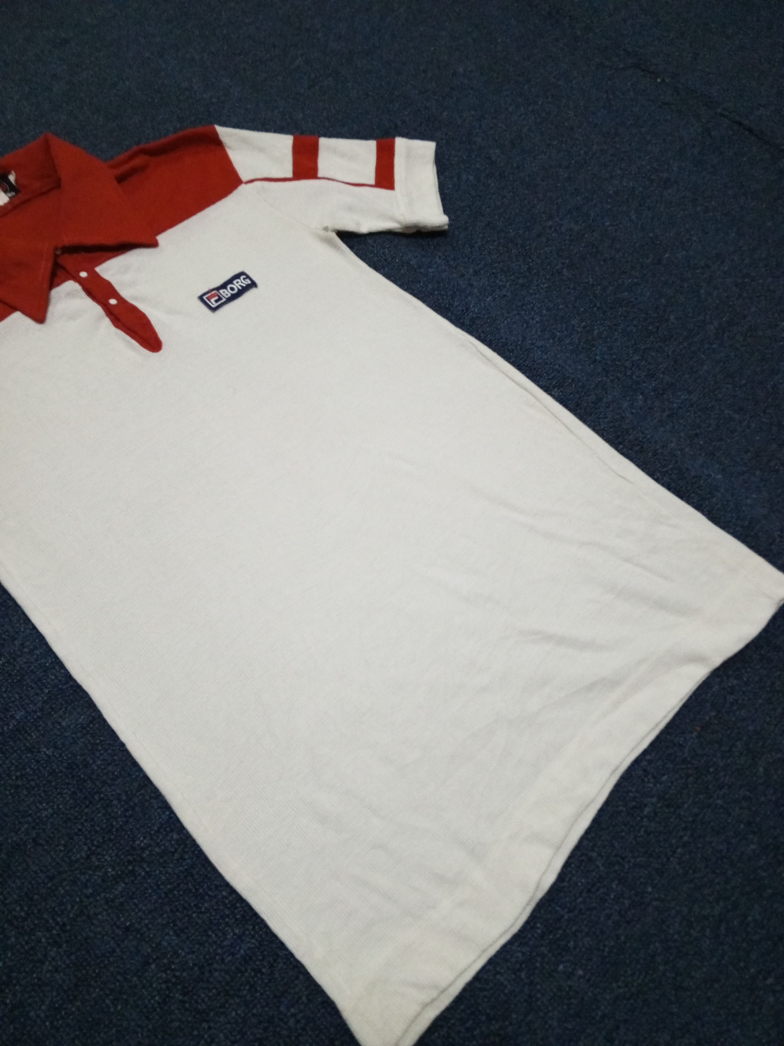 Fila 💥rare items💥70s Fila BJ - BJORN BORG 4BUTTON SHIRT Size US XS / EU 42 / 0 - 3 Thumbnail