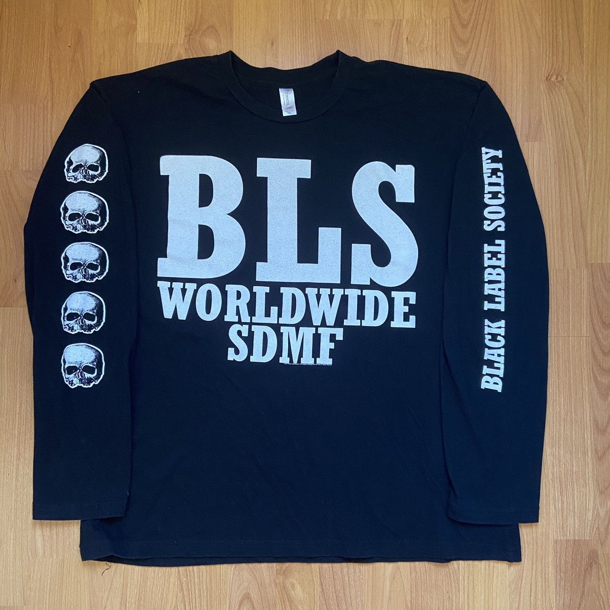 Black Label Society Worldwide SDSF Logo Band Shirt Size XXL