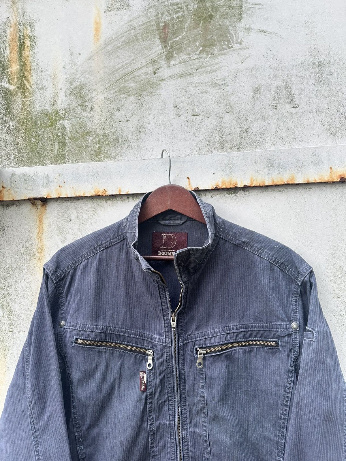 Vintage 👹Dogman Denim Trucker Jacket Size US M / EU 48-50 / 2 - 4 Thumbnail