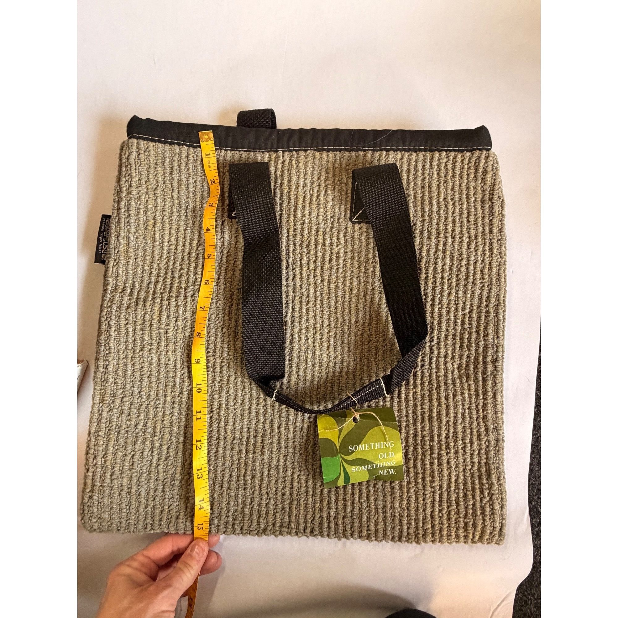 Other Eco-Friendly Interface Tote Bag W/ Black Straps & Textured W Size ONE SIZE - 4 Thumbnail