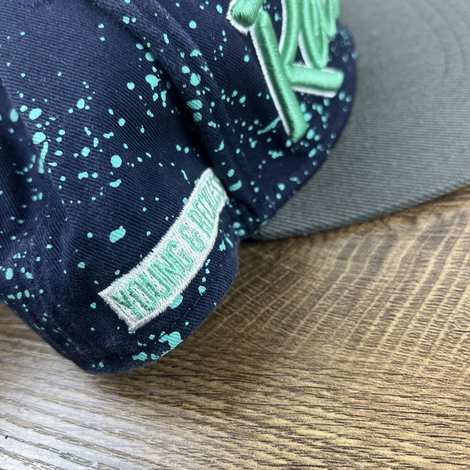 Other Los Angeles Reckless Hat LA Snapback Hat Blue Adjustable Hat Size ONE SIZE - 14 Thumbnail