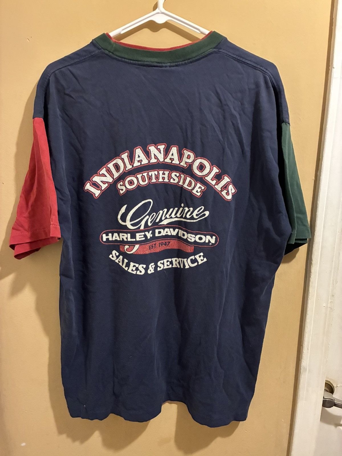 Harley Davidson Vintage Harley Davidson t shirt Size US XL / EU 56 / 4 - 2 Thumbnail