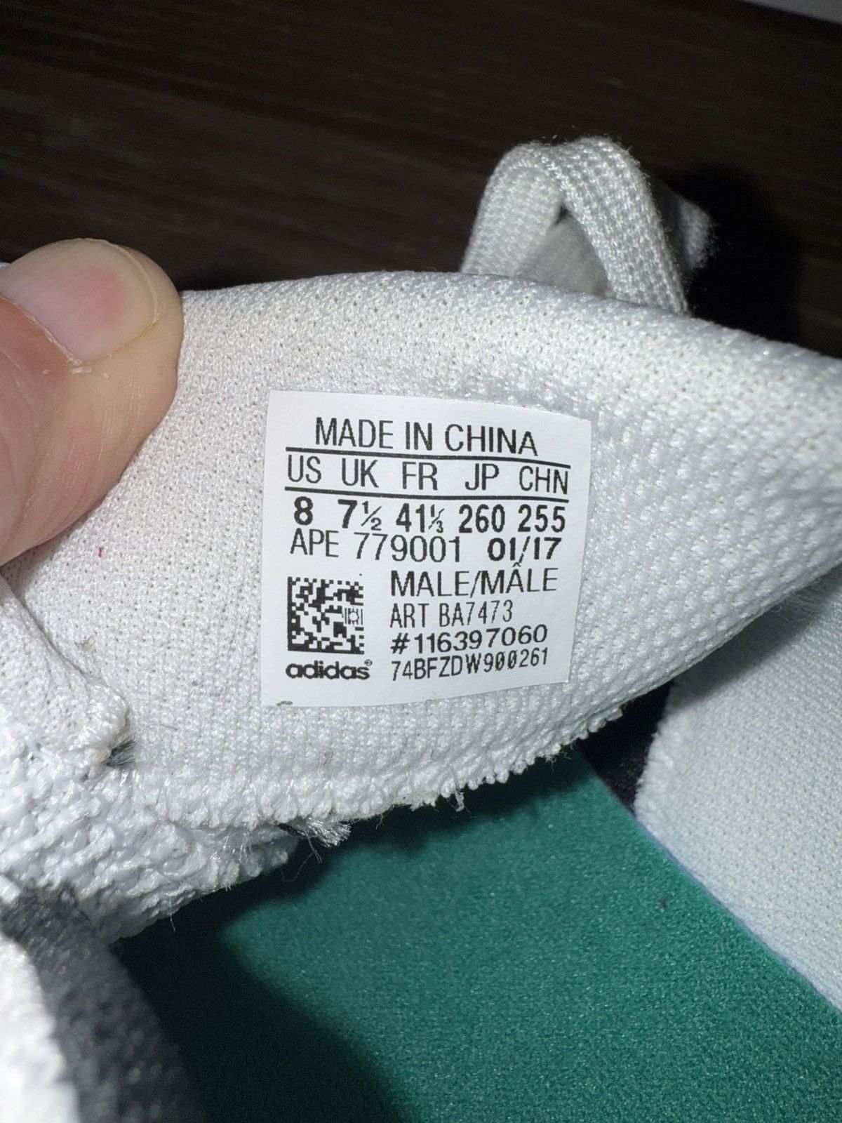 Adidas Adidas EQT Support 93/17 White Turbo Red Men's Size 8 BA7473 Size US 8 / EU 41 - 10 Thumbnail
