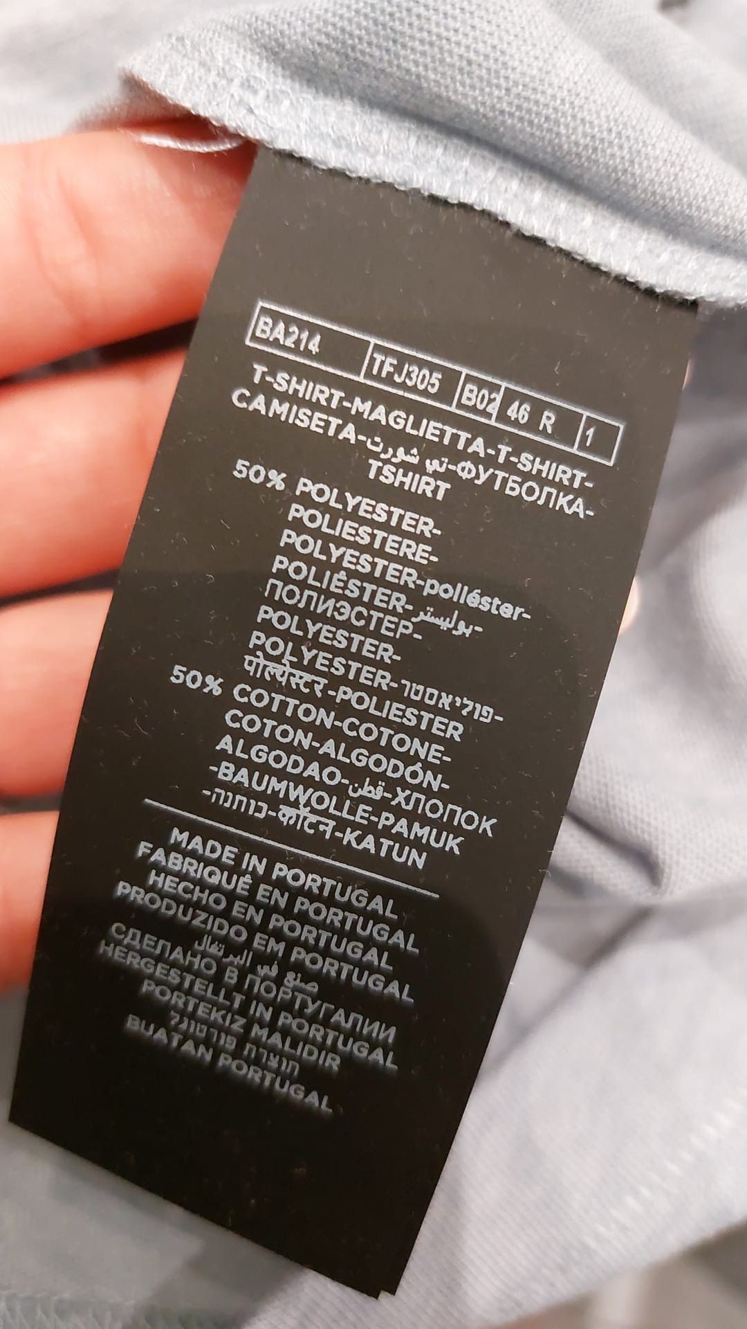 Tom Ford o1loc1c0824 TFJ305 T-Shirt in Grey Size US S / EU 44-46 / 1 - 2 Thumbnail