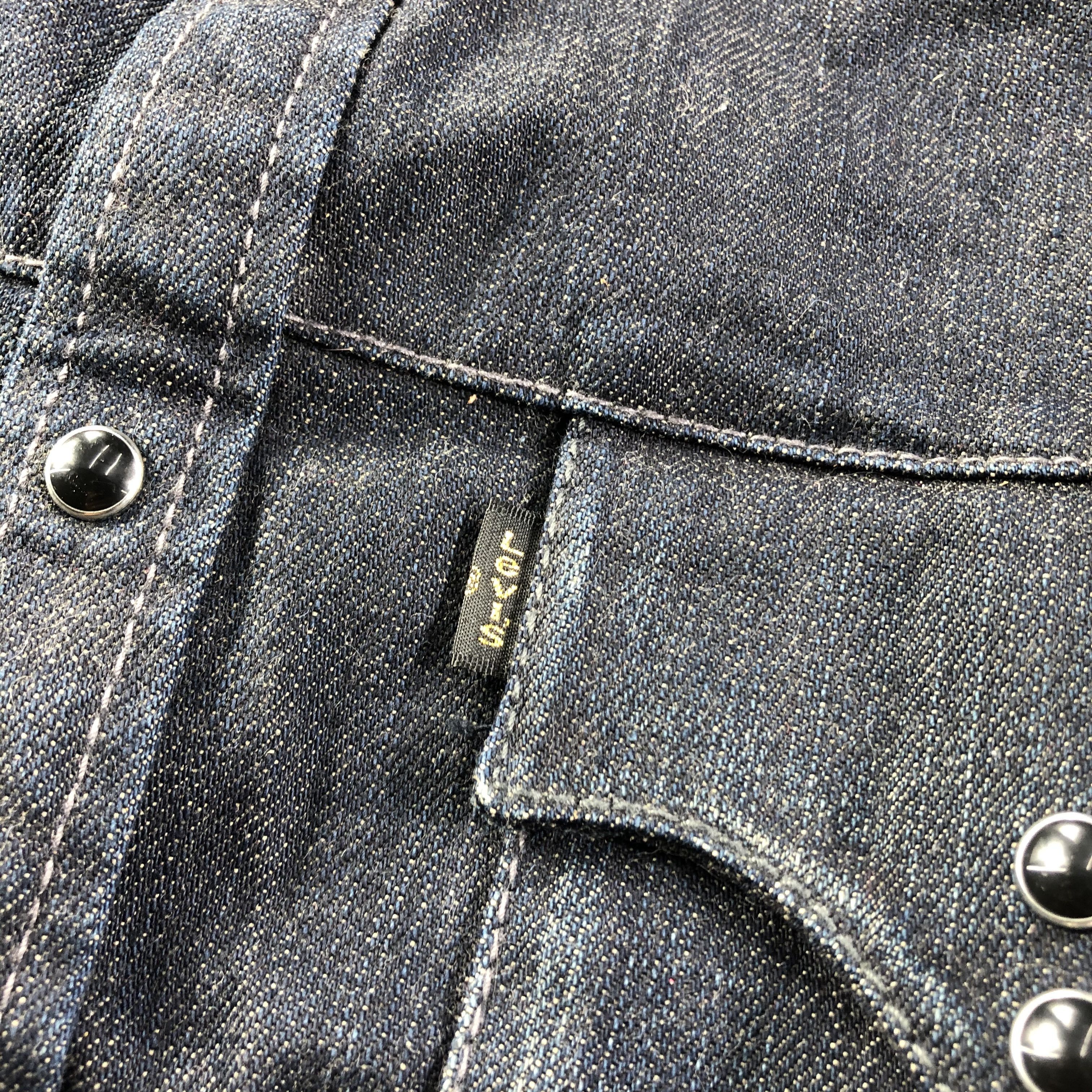 Levi's Levis Black Tag Denim Jacket -JC192 Size US L / EU 52-54 / 3 - 5 Thumbnail