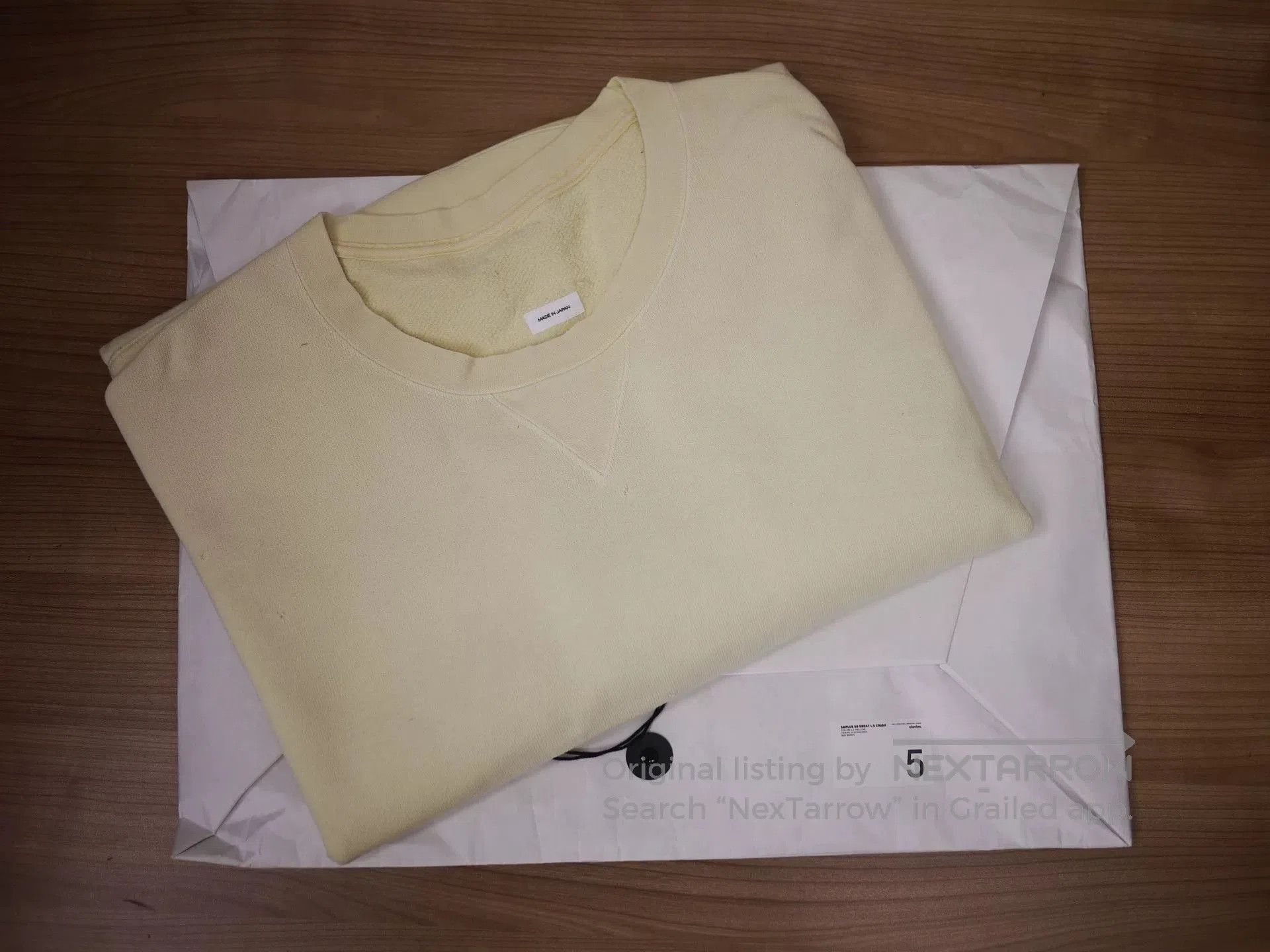 Visvim 24SS VISVIM AMPLUS SB SWEAT CRASH. Size US XXL / EU 58 / 5 - 6 Thumbnail