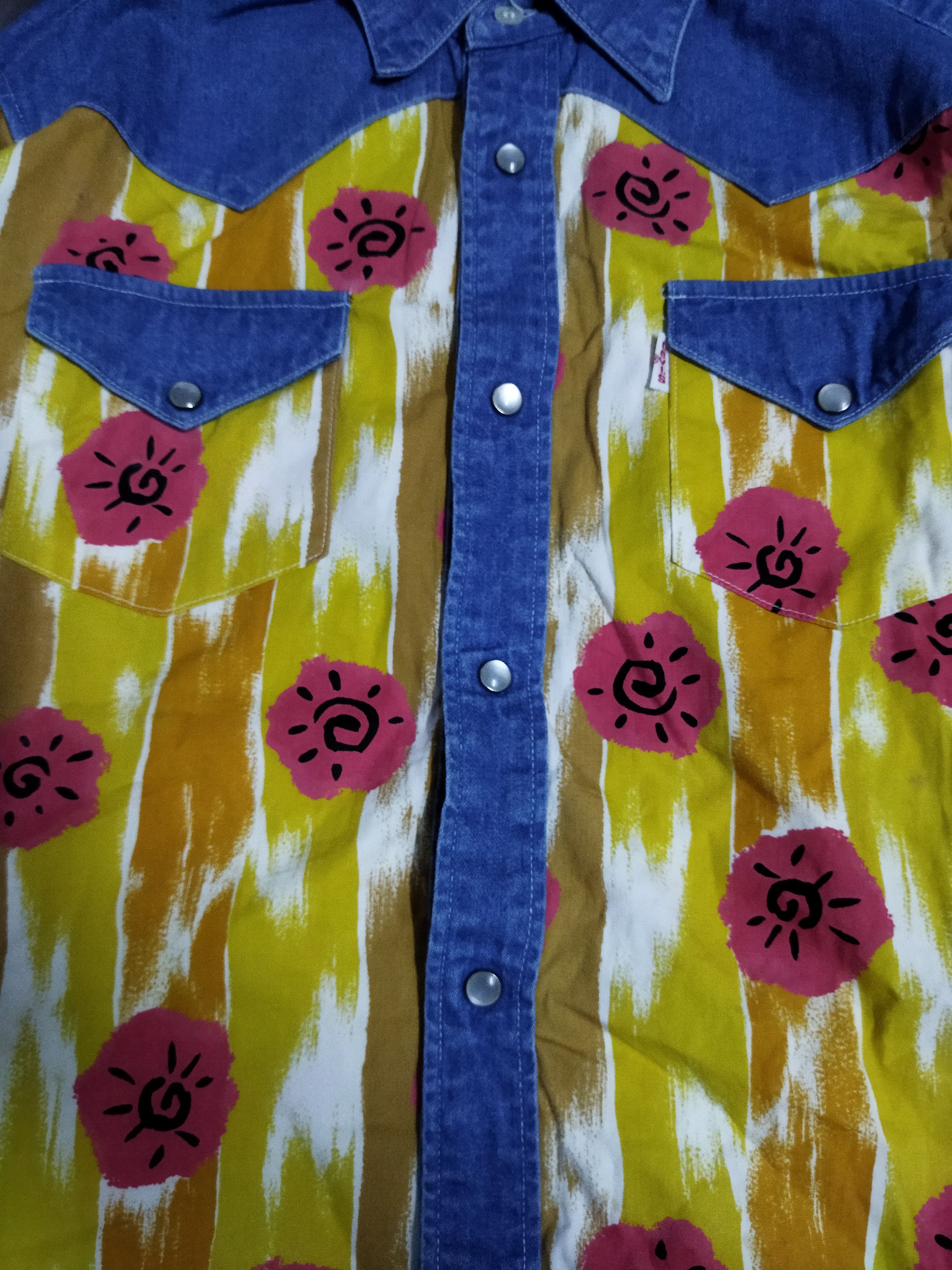 Levi's Vintage Levis Western Shirt Size L / US 10 / IT 46 - 4 Thumbnail