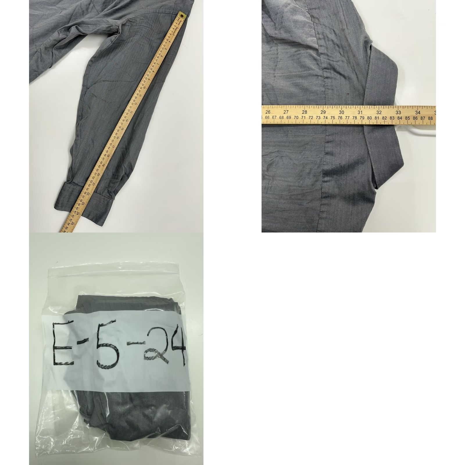 Van Heusen Van Heusen Mens Shirt Size 17.5 Grey Button-Up Long Sleeve Regular Fit ShirtMens Regular 17.5 Grey Button-Up Long Sleeve Size US XXL / EU 58 / 5 - 8 Thumbnail