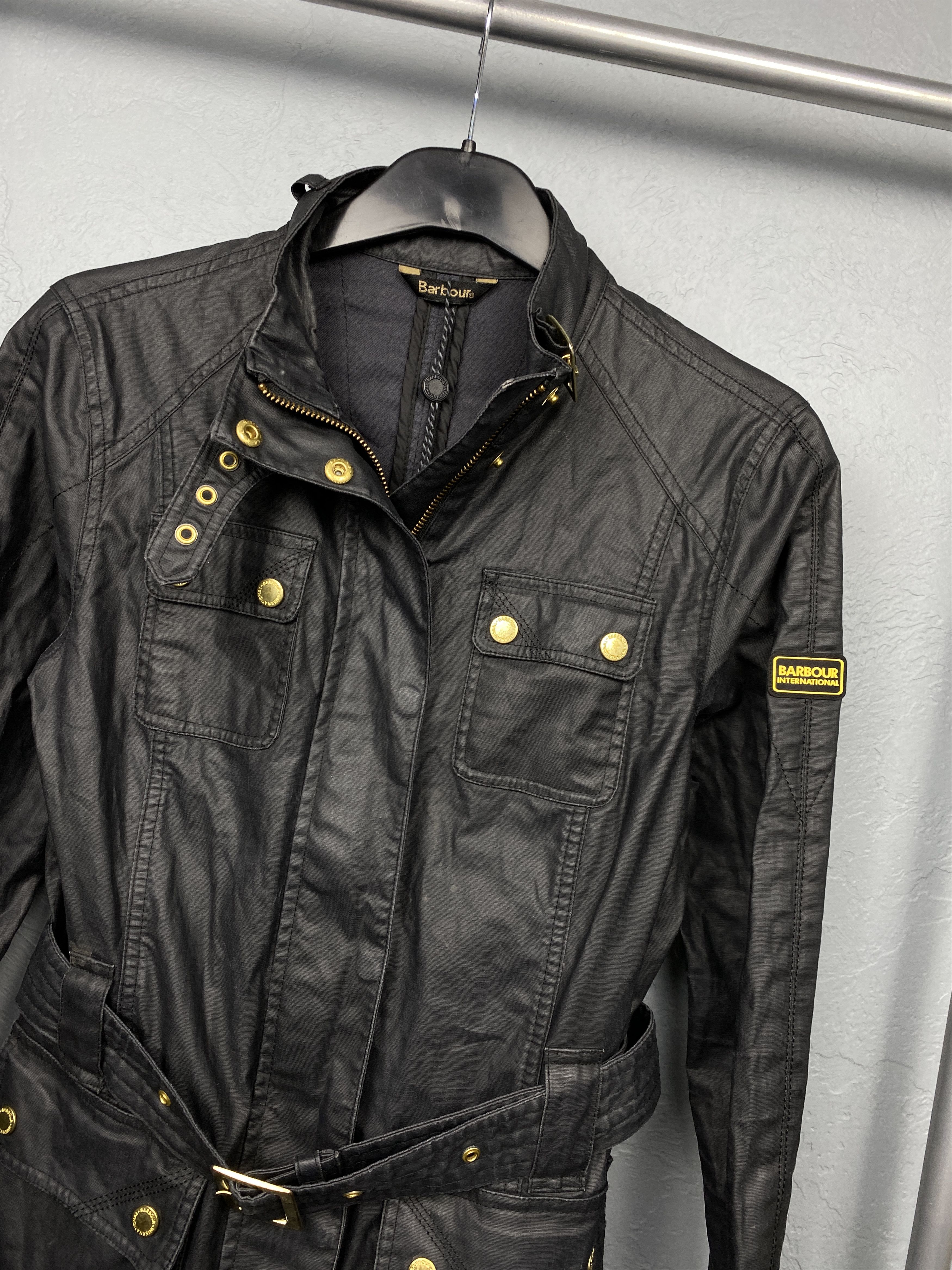 Barbour Barbour Bearing Duralinen International Womens Jacket Y2K Size S / US 4 / IT 40 - 2 Thumbnail
