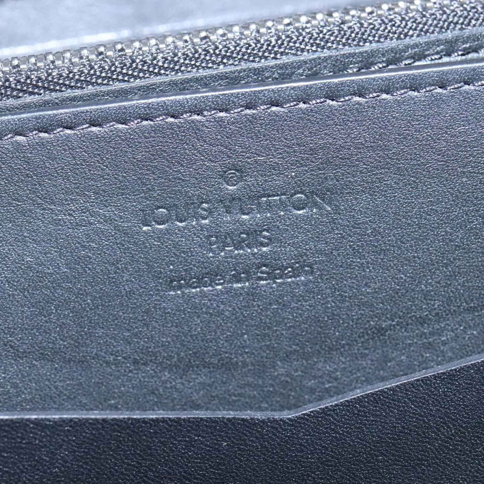 Louis Vuitton Zippy Wallet Damier Ebene Blue
