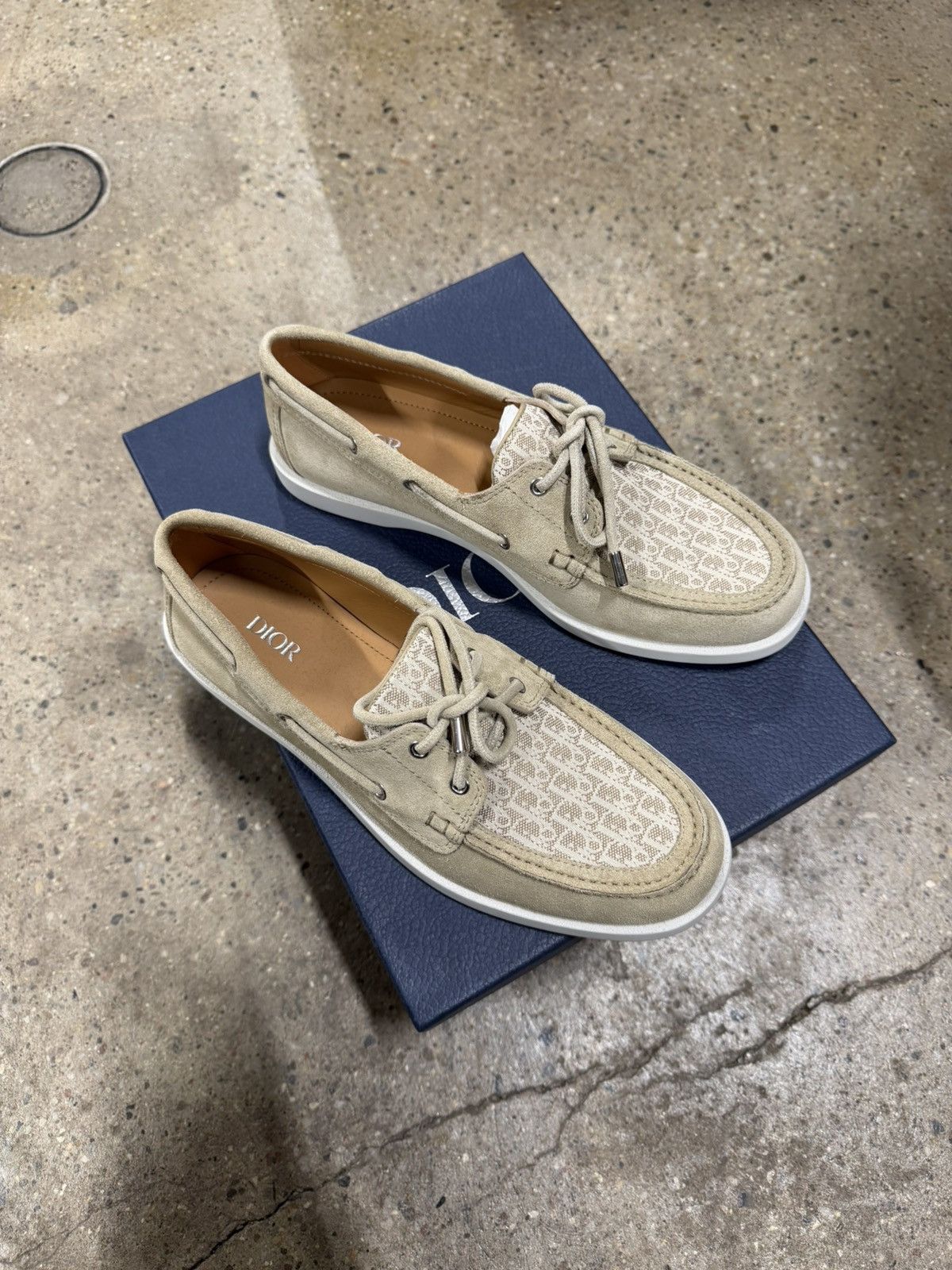 Dior Dior Granville Suede Oblique Loafers NEW 1100$ Size US 9.5 / EU 42-43 - 6 Thumbnail