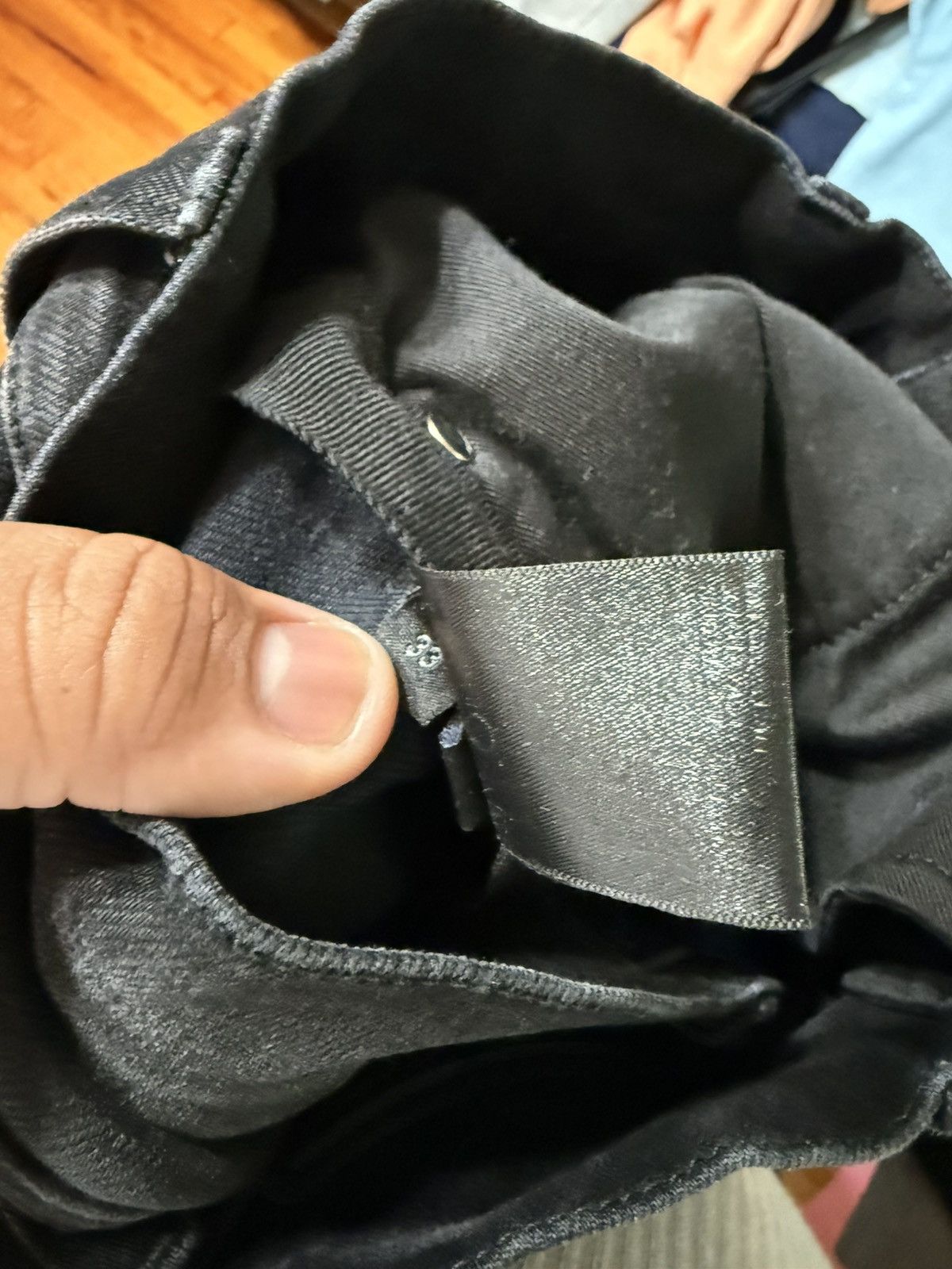 Amiri Amiri Mx1 Japanese Denim Black Size 33 Size US 33 - 10 Thumbnail