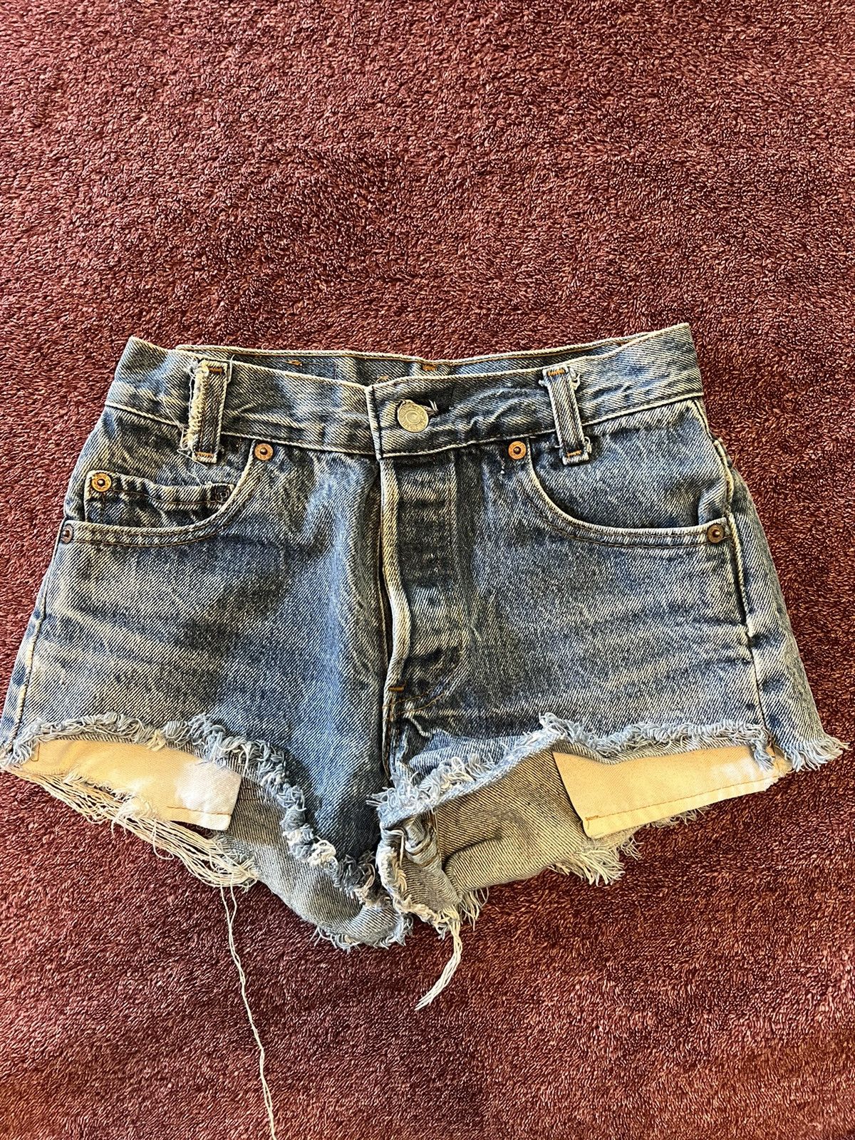 Levi's Vintage Levi’s Cut Off Shorts Size 23" - 3 Thumbnail