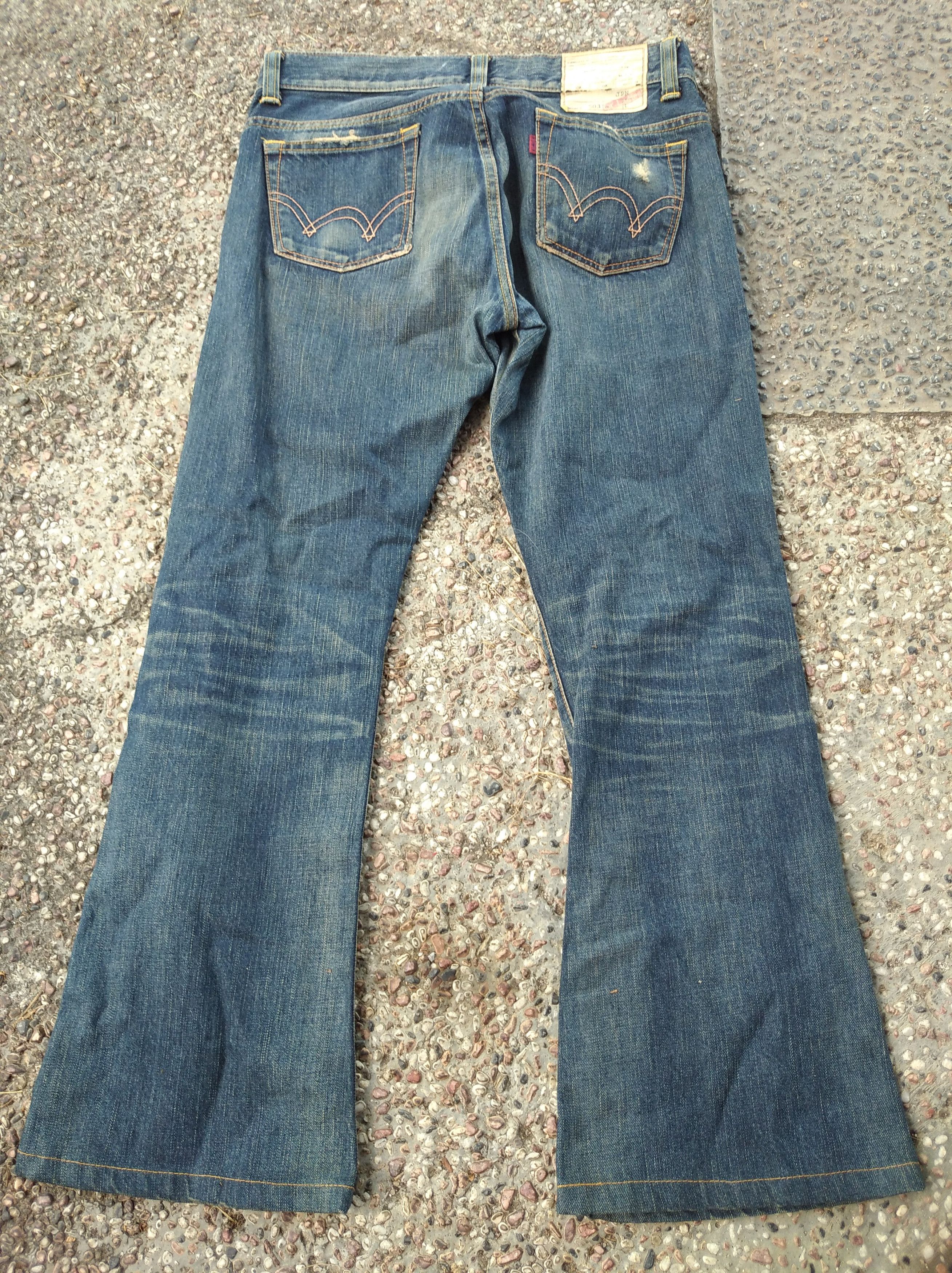 Edwin × If Six Was Nine × Japanese Brand Flare Jeans Edwin 503 Made in japan Boot cut Denim Size US 31 - 2 Thumbnail