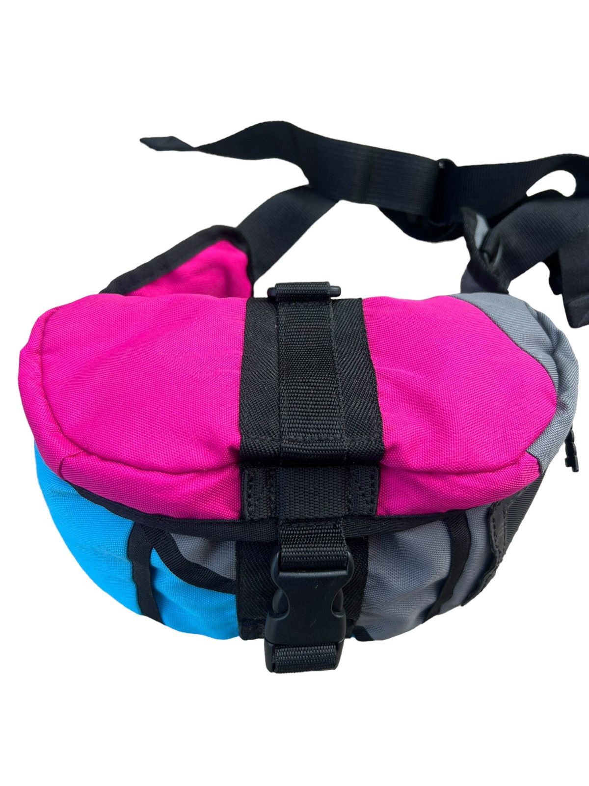 Diesel Vintage Diesel Multi Colour Block Nylon Waist Chest Bag Size ONE SIZE - 19 Thumbnail