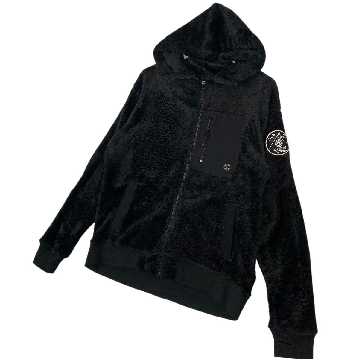 Other Vintage Elements Skateboard Fluffy Fleece Black Size M Size US M / EU 48-50 / 2 - 2 Thumbnail