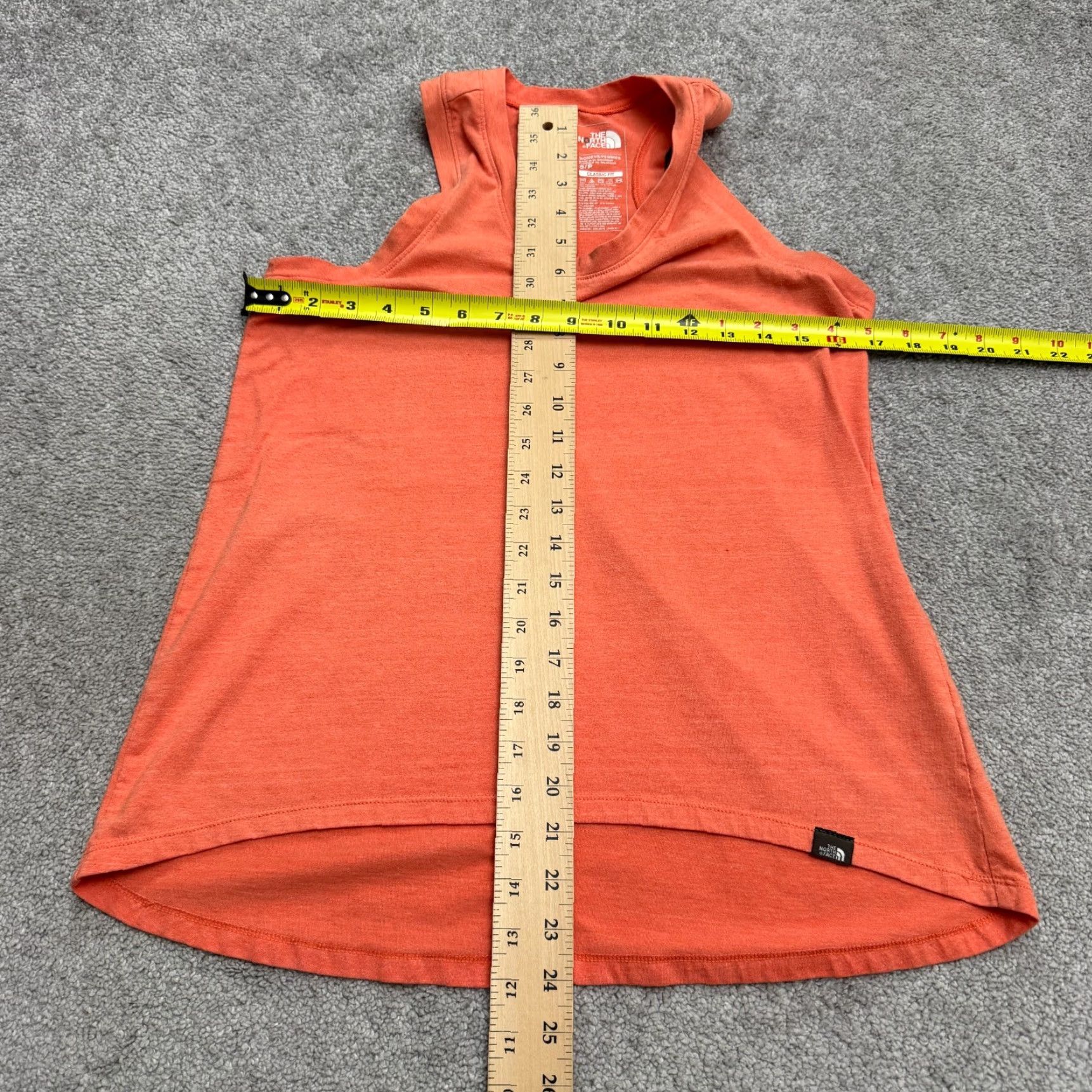 The North Face The North Face Womens Tank Top Orange Active Small Classic Fit Hi-Low Racerback Sleeveless Shirt Size S / US 4 / IT 40 - 7 Thumbnail