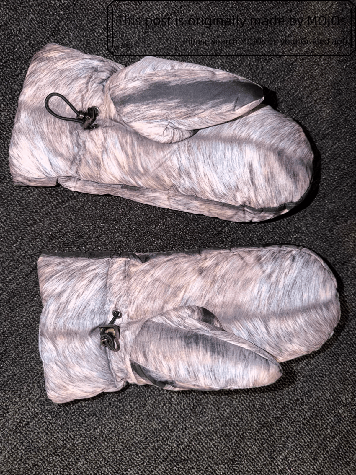 Maison Margiela Maison Margiela MM6 13AW Fur Pattern Glove Size ONE SIZE - 5 Thumbnail