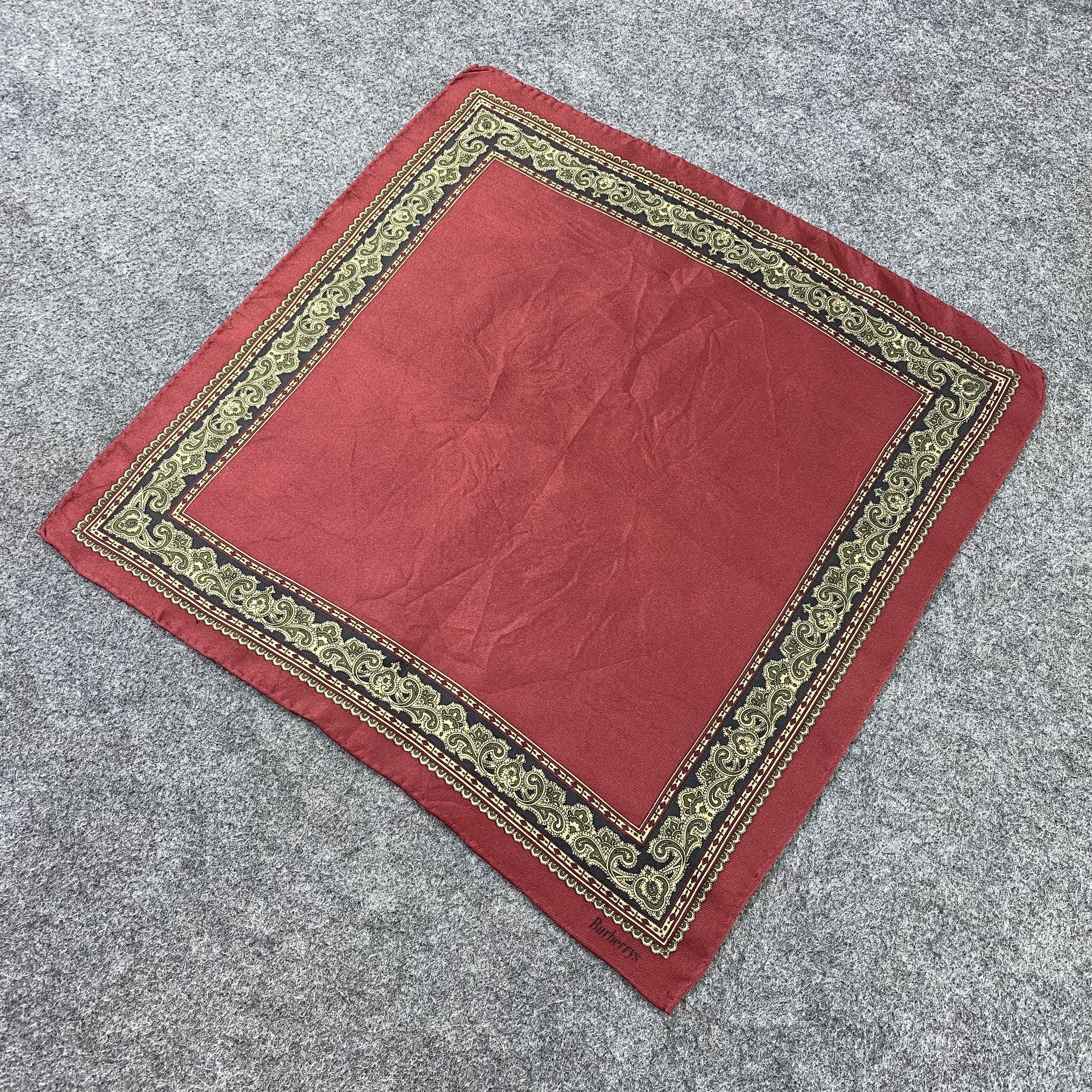 Burberry Burberry Handkerchief / Bandana / Neckerchief-B1322 Size ONE SIZE - 4 Thumbnail