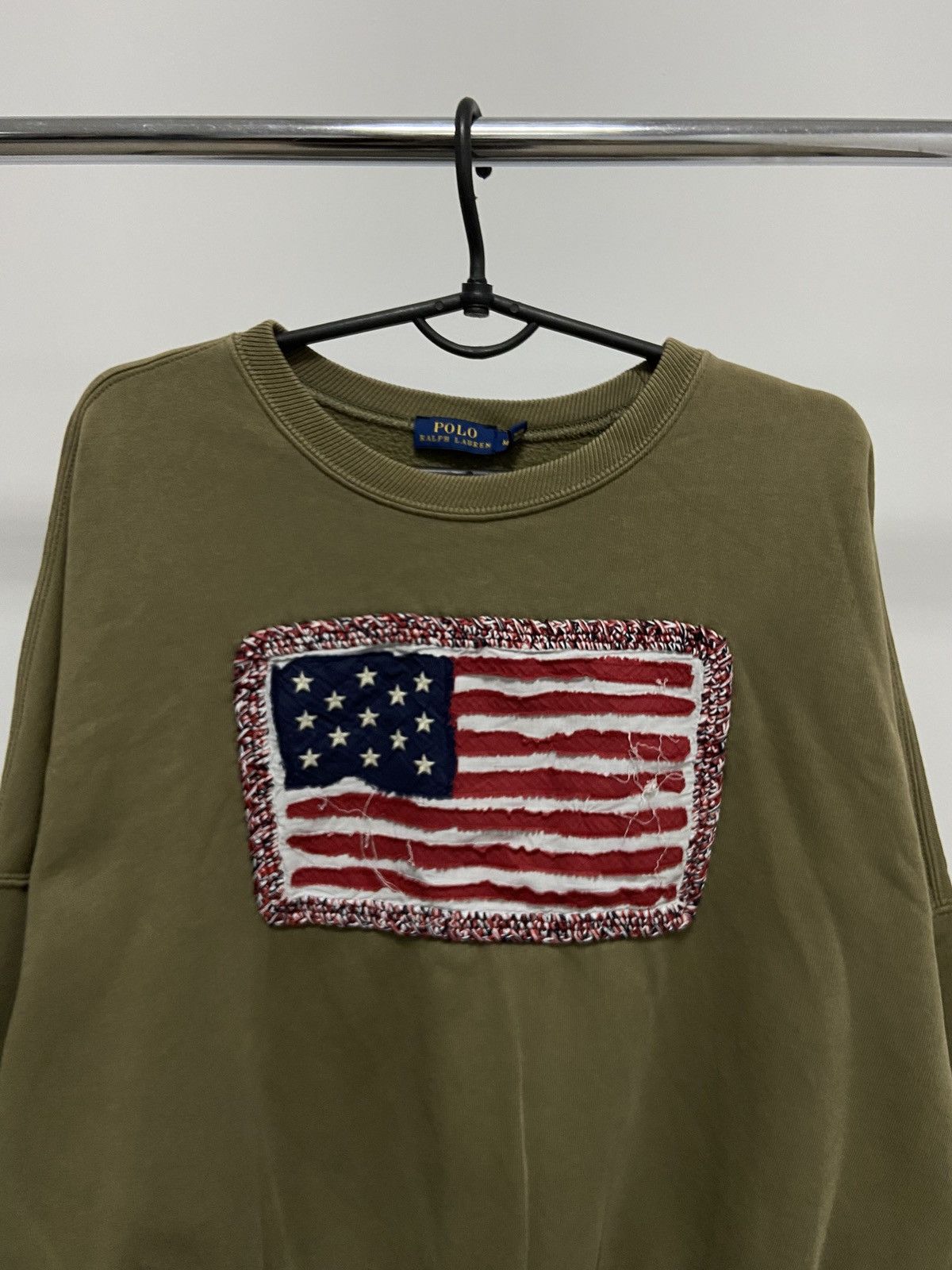 Polo Ralph Lauren × Vintage Polo Ralph Lauren oversized Sweatshirt Big Logo Vintage Size US M / EU 48-50 / 2 - 2 Thumbnail