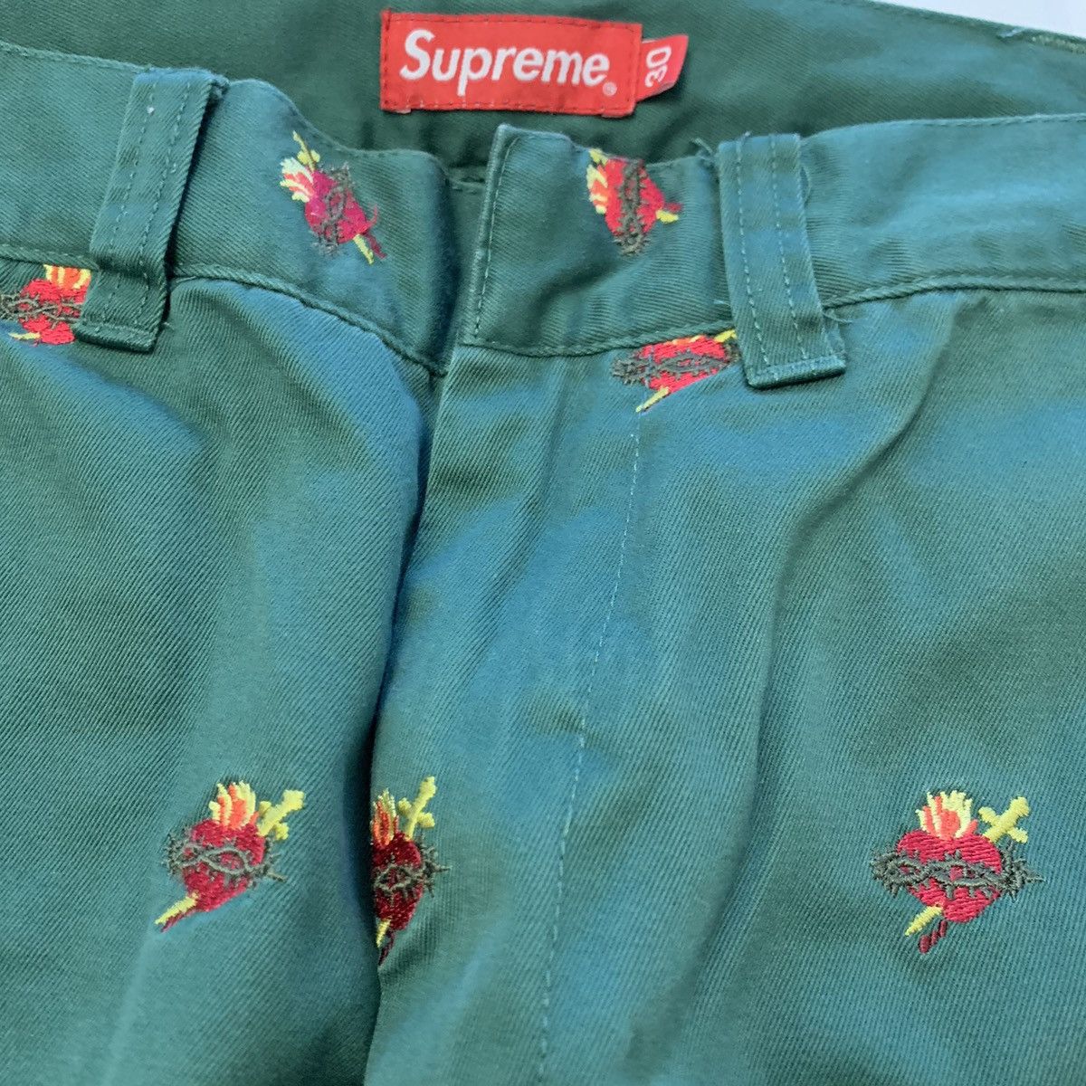Supreme Supreme hearts work pants 17fw Size US 30 / EU 46 - 3 Thumbnail