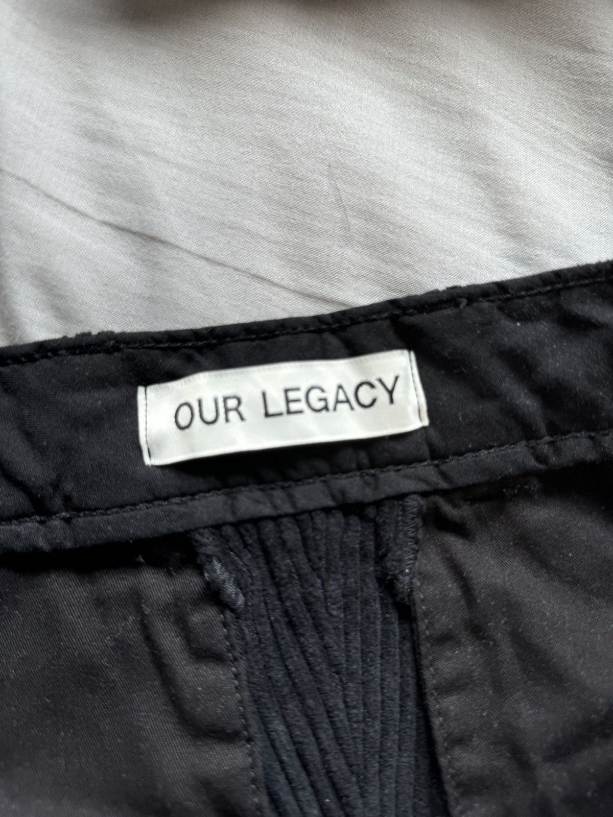 Our Legacy Black Corduroy Pants Size US 32 / EU 48 - 3 Thumbnail