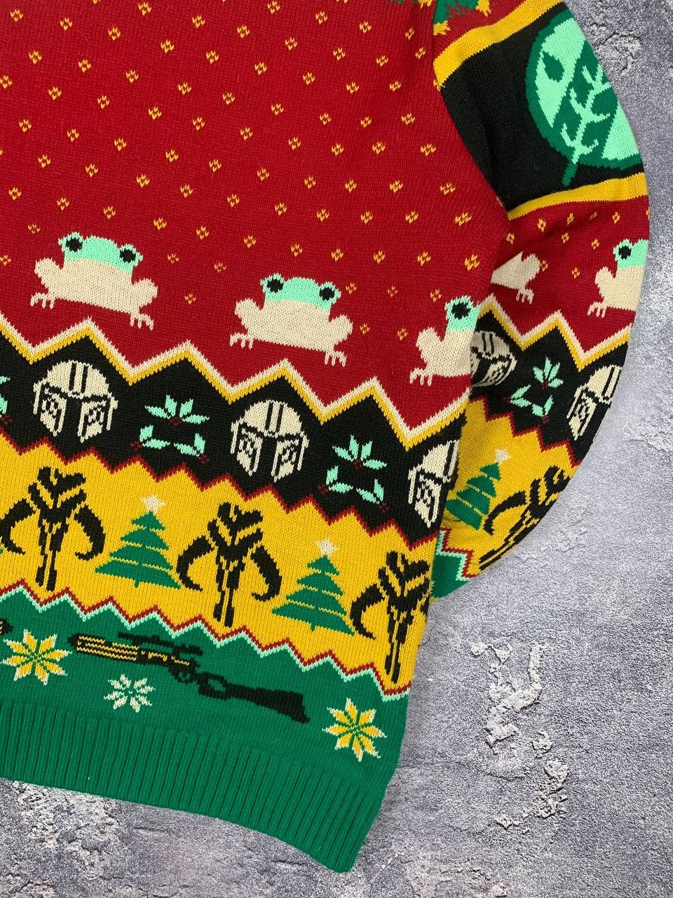 Star Wars Star Wars The Mandalorian Baby Yoda Ugly Christmas Sweater Size US M / EU 48-50 / 2 - 13 Thumbnail